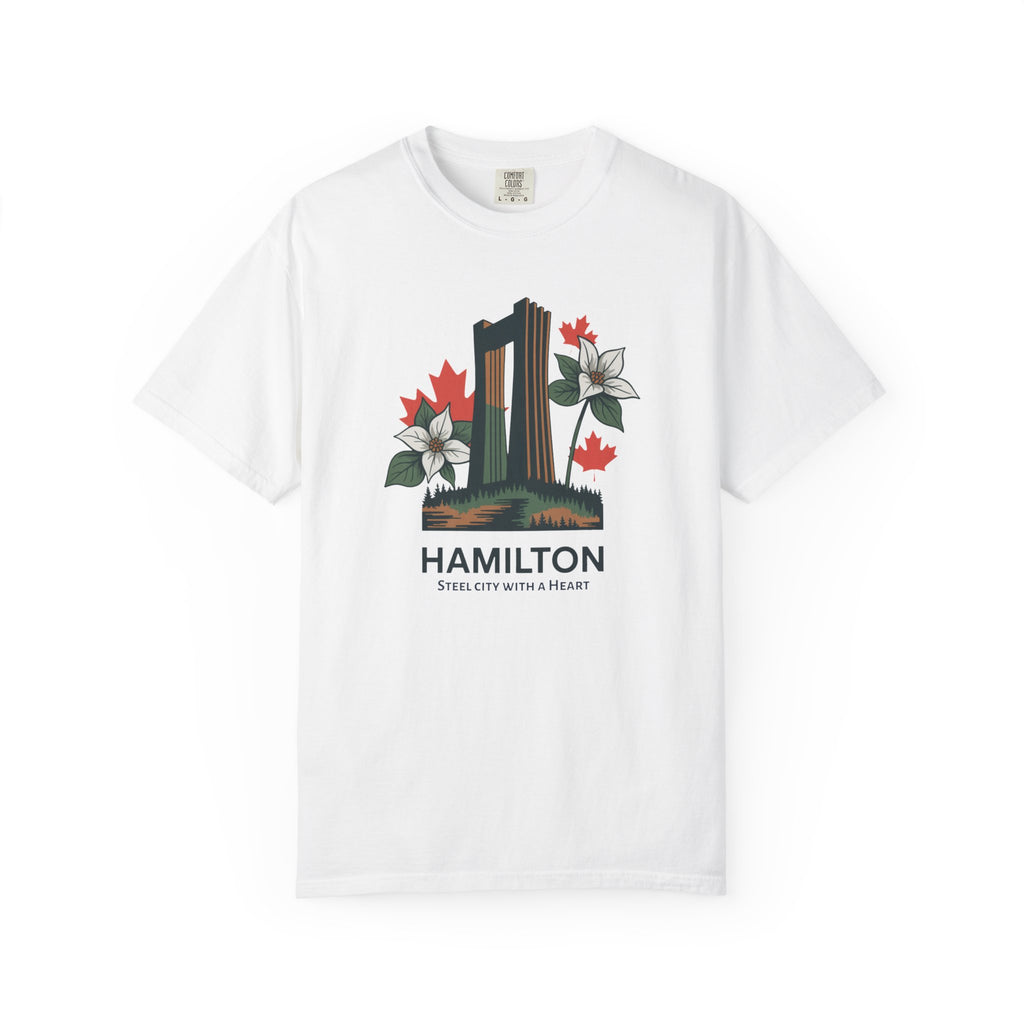 Hamilton Landmark Tee — 'Steel City with a Heart' Graphic T-Shirt
