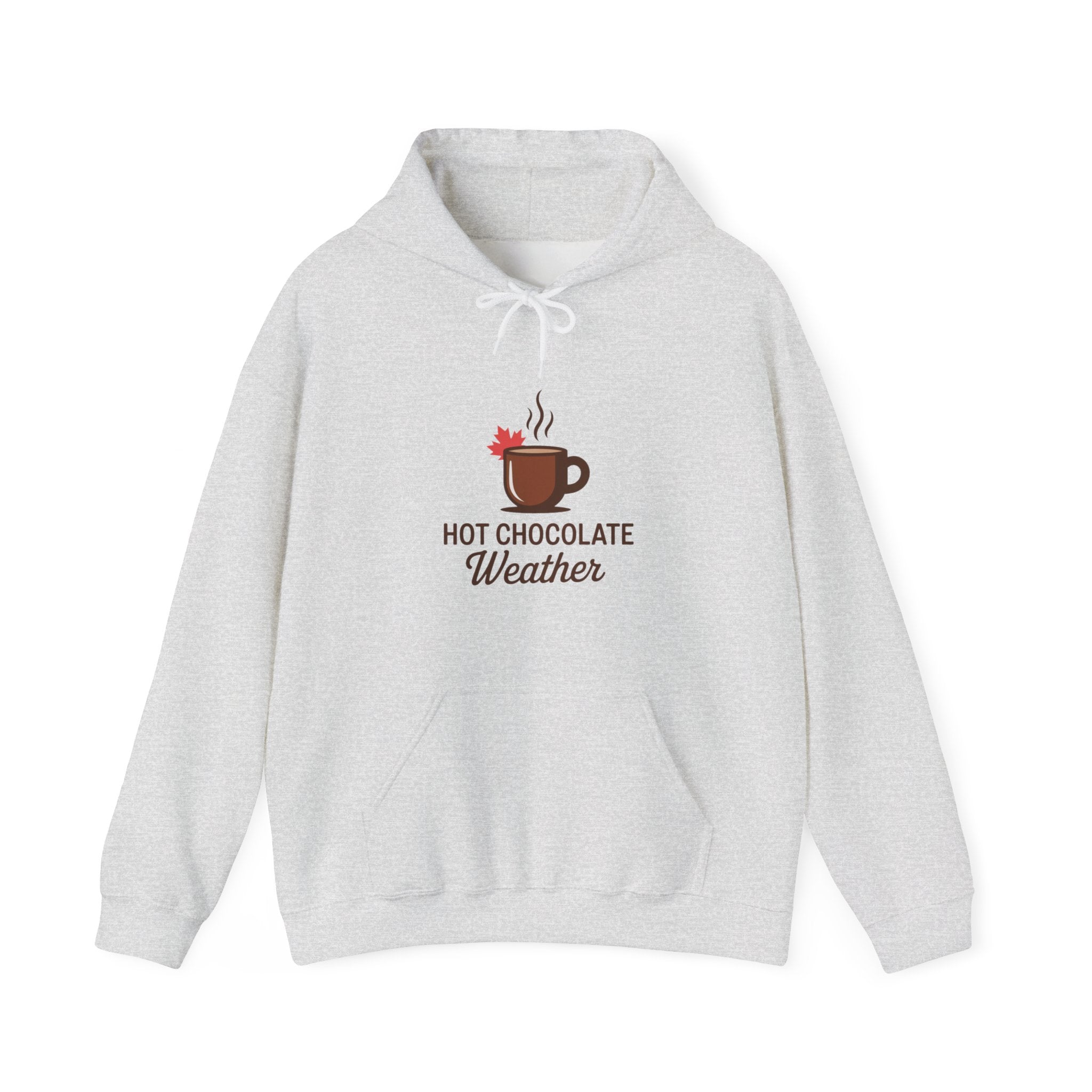 Hot Chocolate Weather Hoodie — Cozy Winter Cocoa Sweatshirt