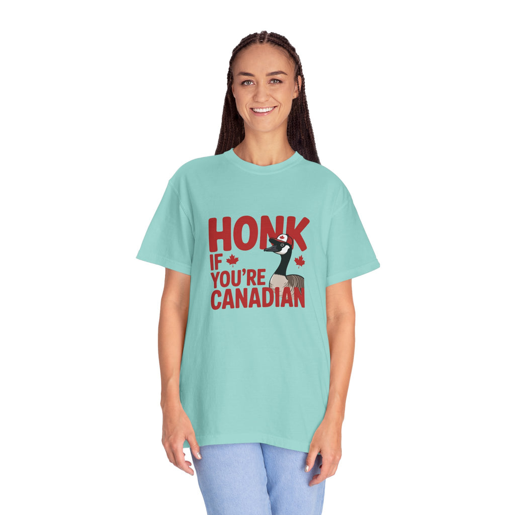 Honk If You’re Canadian T-Shirt — Funny Canada Goose Pride Tee