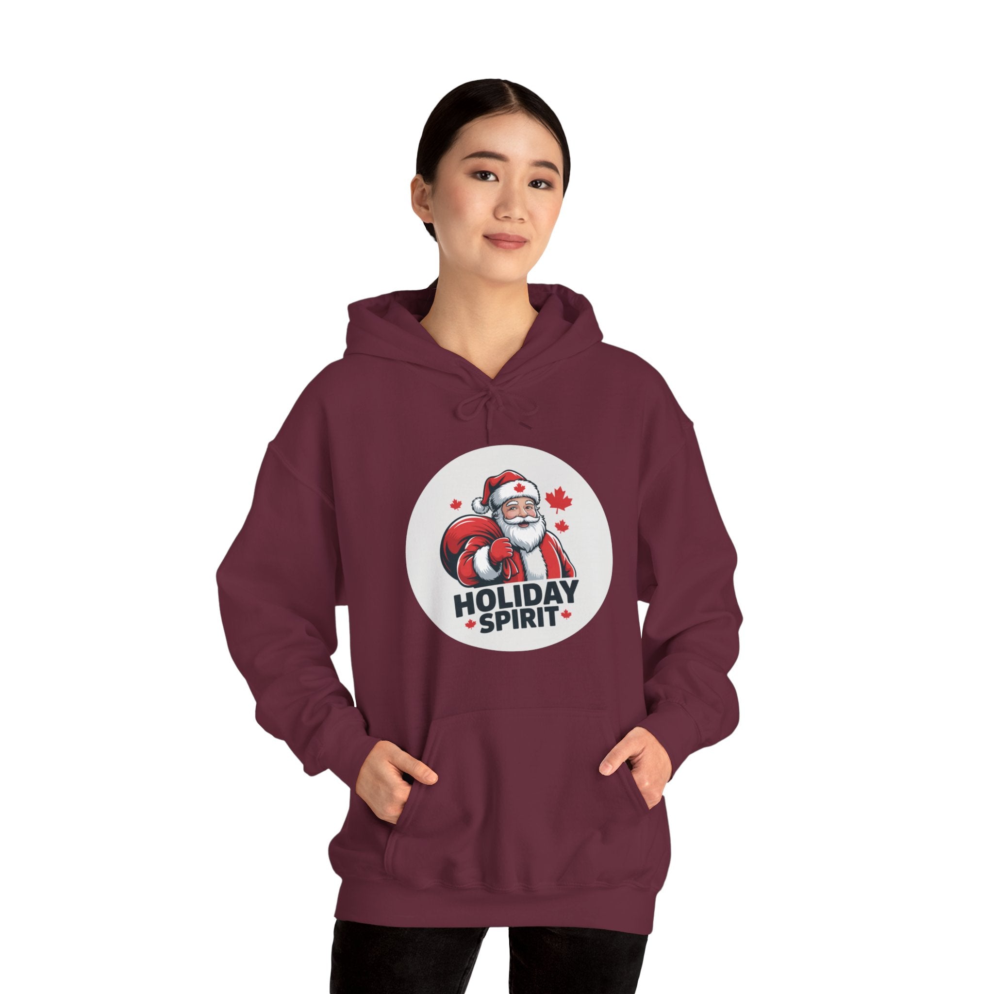 Holiday Spirit Hoodie – Santa Claus Christmas Sweatshirt