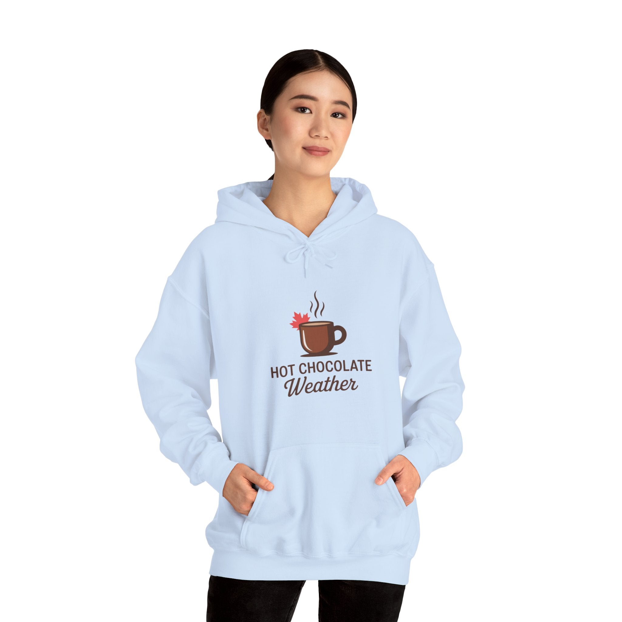 Hot Chocolate Weather Hoodie — Cozy Winter Cocoa Sweatshirt