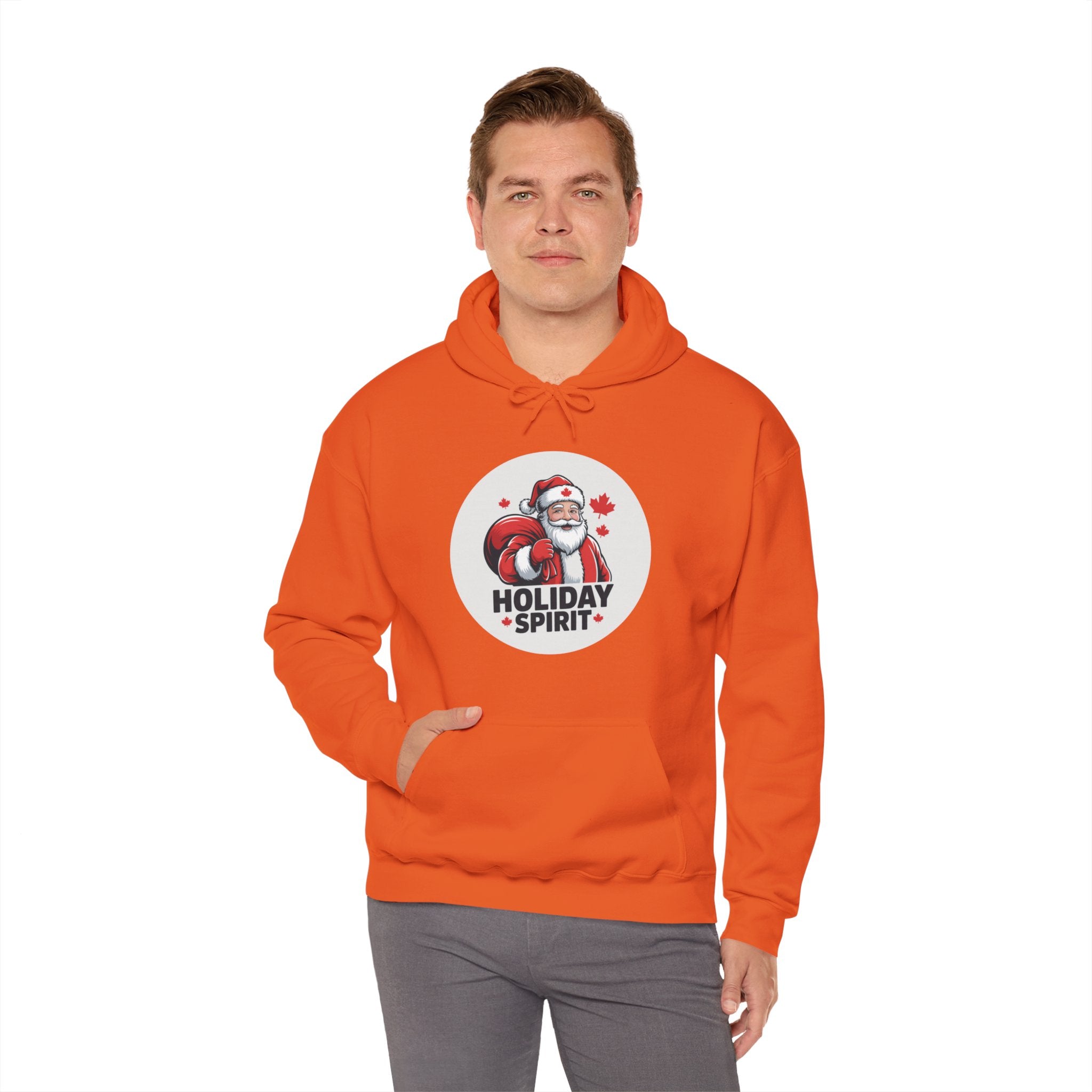 Holiday Spirit Hoodie – Santa Claus Christmas Sweatshirt