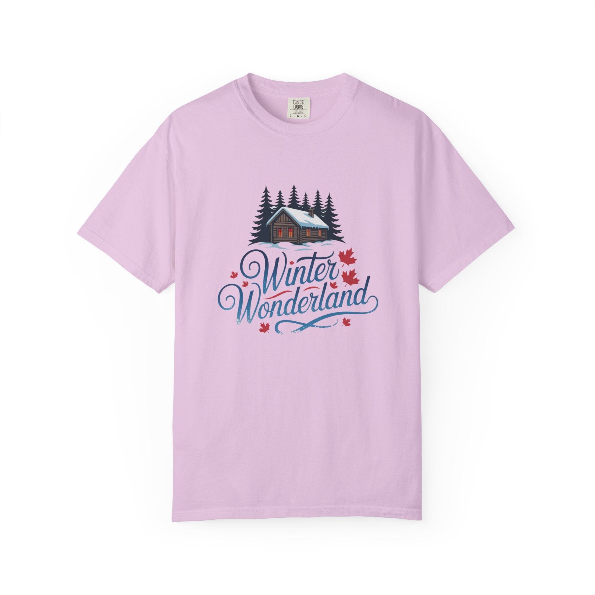 Winter Wonderland T-Shirt — Cabin & Pine Forest Holiday Tee