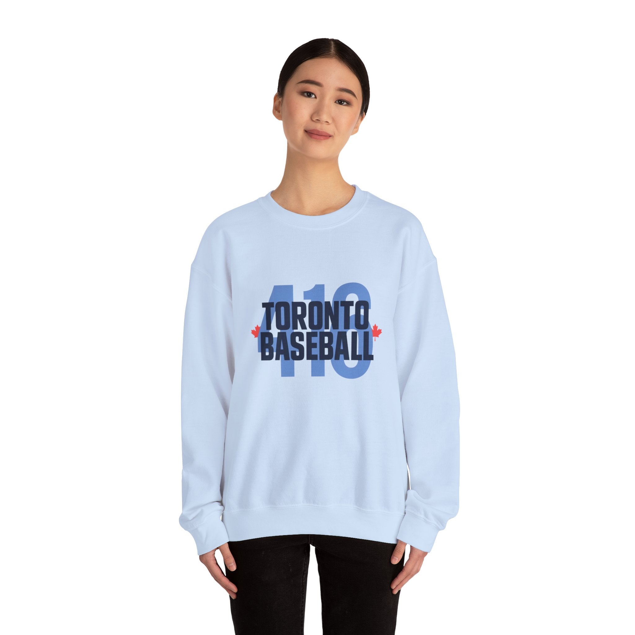 Toronto Baseball 416 Sweatshirt – Retro Toronto Blue Crewneck