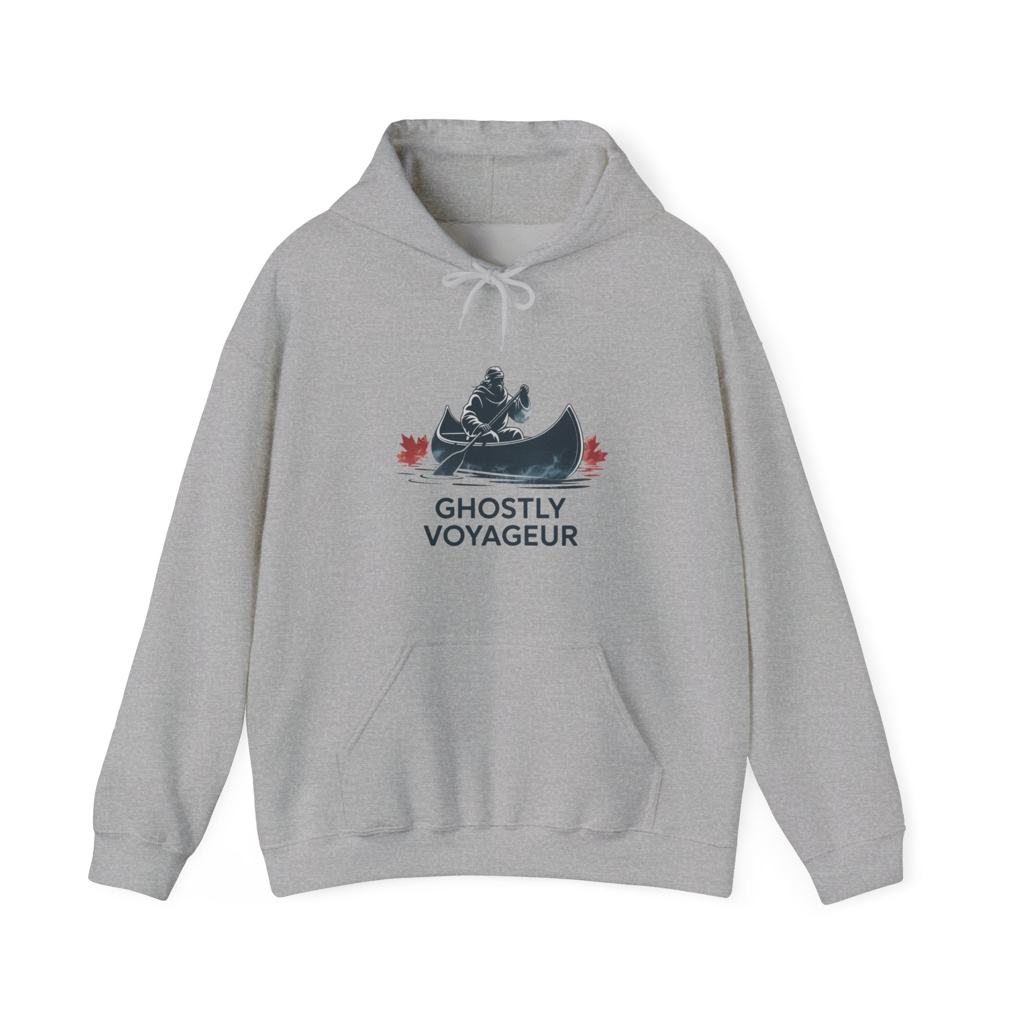 Ghostly Voyageur Canoe Hoodie