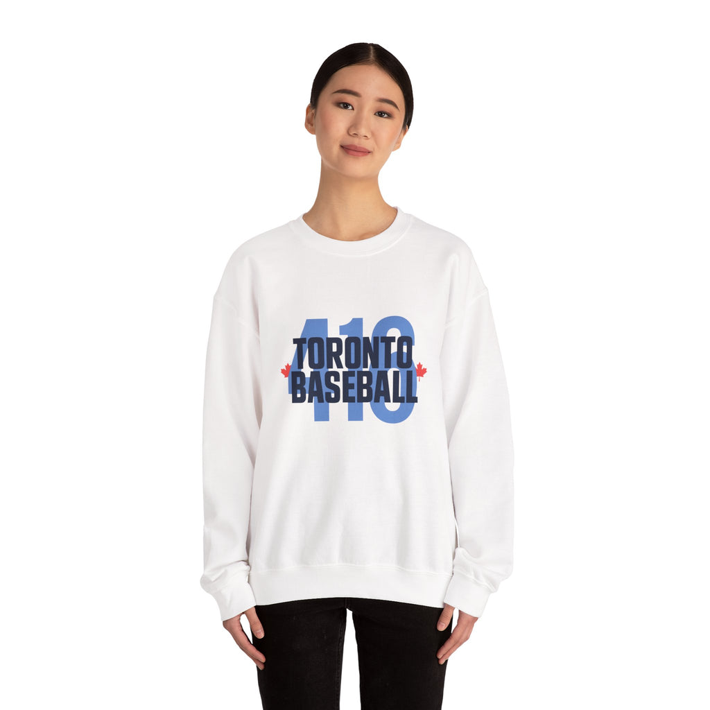 Toronto Baseball 416 Sweatshirt – Retro Toronto Blue Crewneck