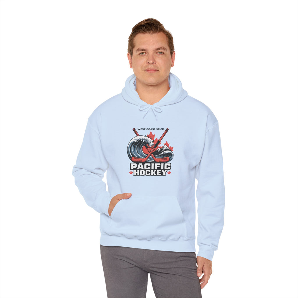 Pacific Hockey Hoodie — West Coast Waves Hockey Logo Pullover