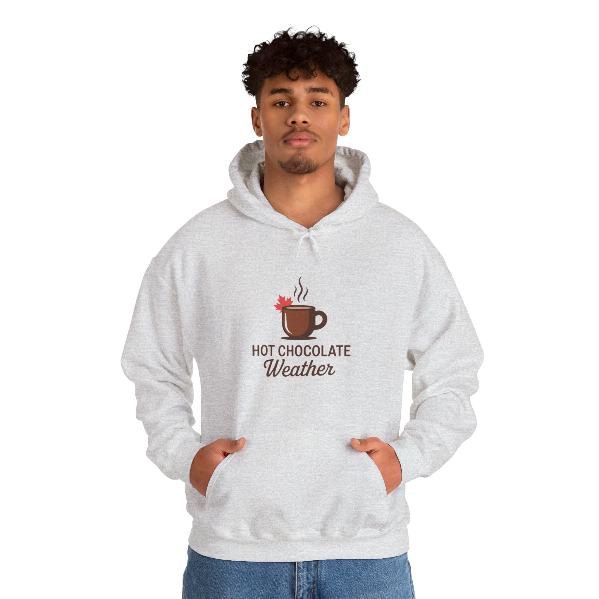 Hot Chocolate Weather Hoodie — Cozy Winter Cocoa Sweatshirt