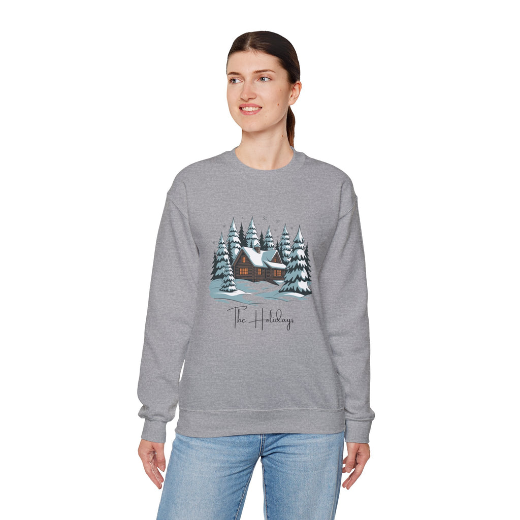 Holiday Cabin Sweatshirt — The Holidays Winter Crewneck