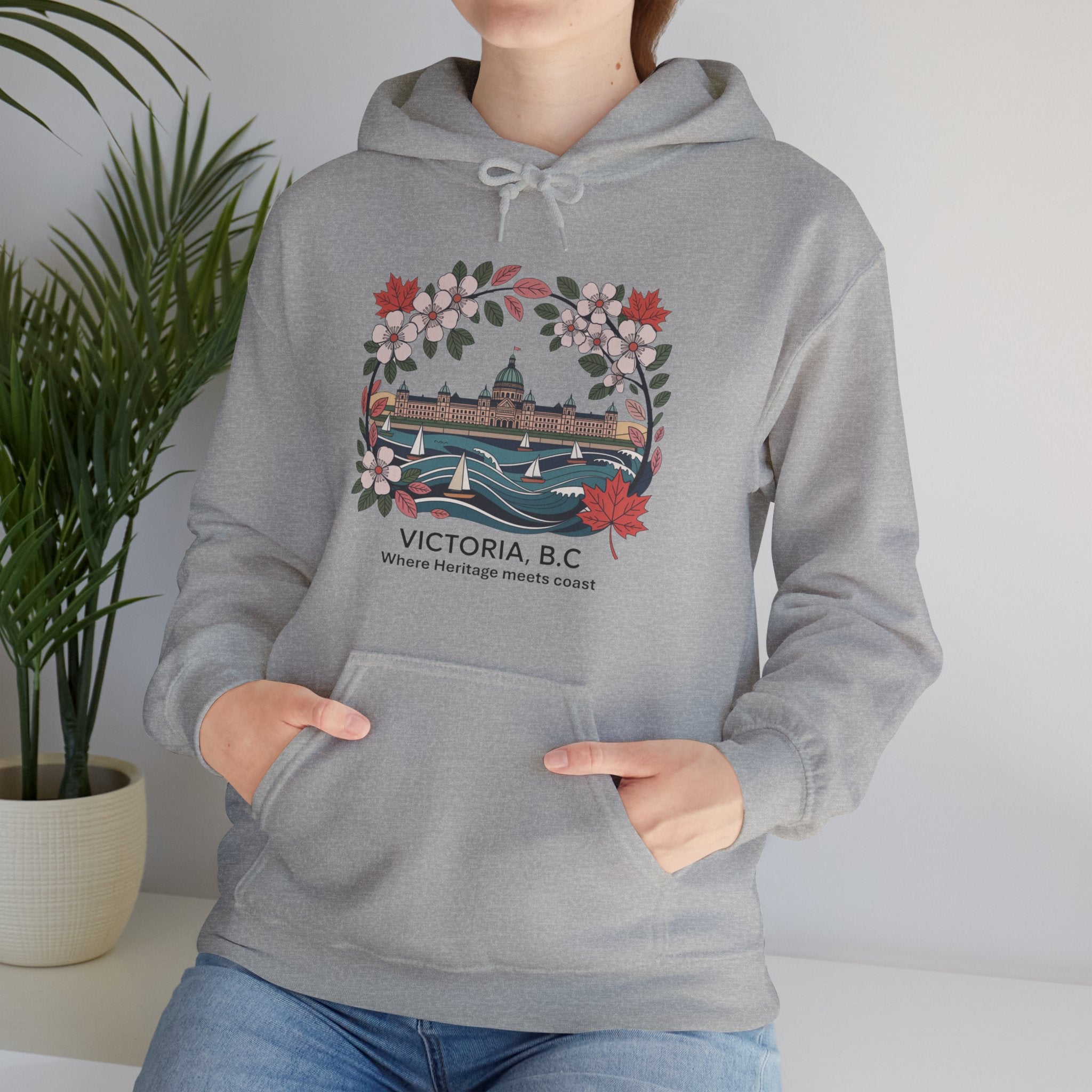 Victoria B.C. Art Design -  Hoodie