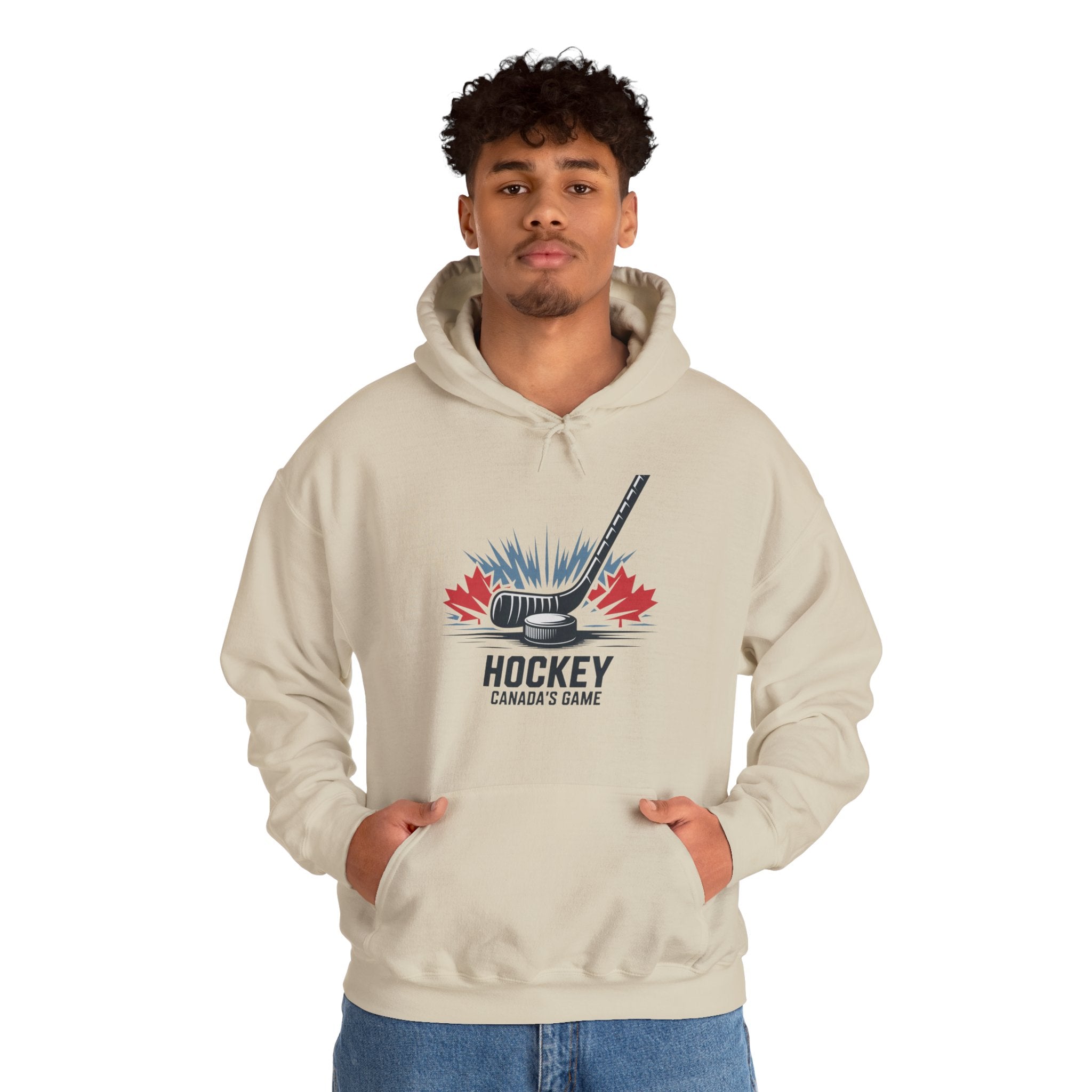 Hockey Canada Hoodie – "Hockey: Canada’s Game" Graphic Pullover