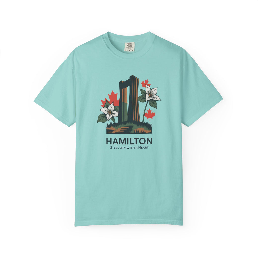 Hamilton Landmark Tee — 'Steel City with a Heart' Graphic T-Shirt