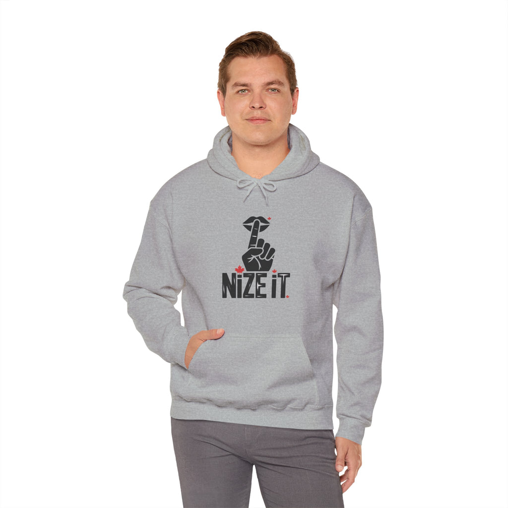 'NiZe iT' Peace Hand Graphic Pullover Hoodie