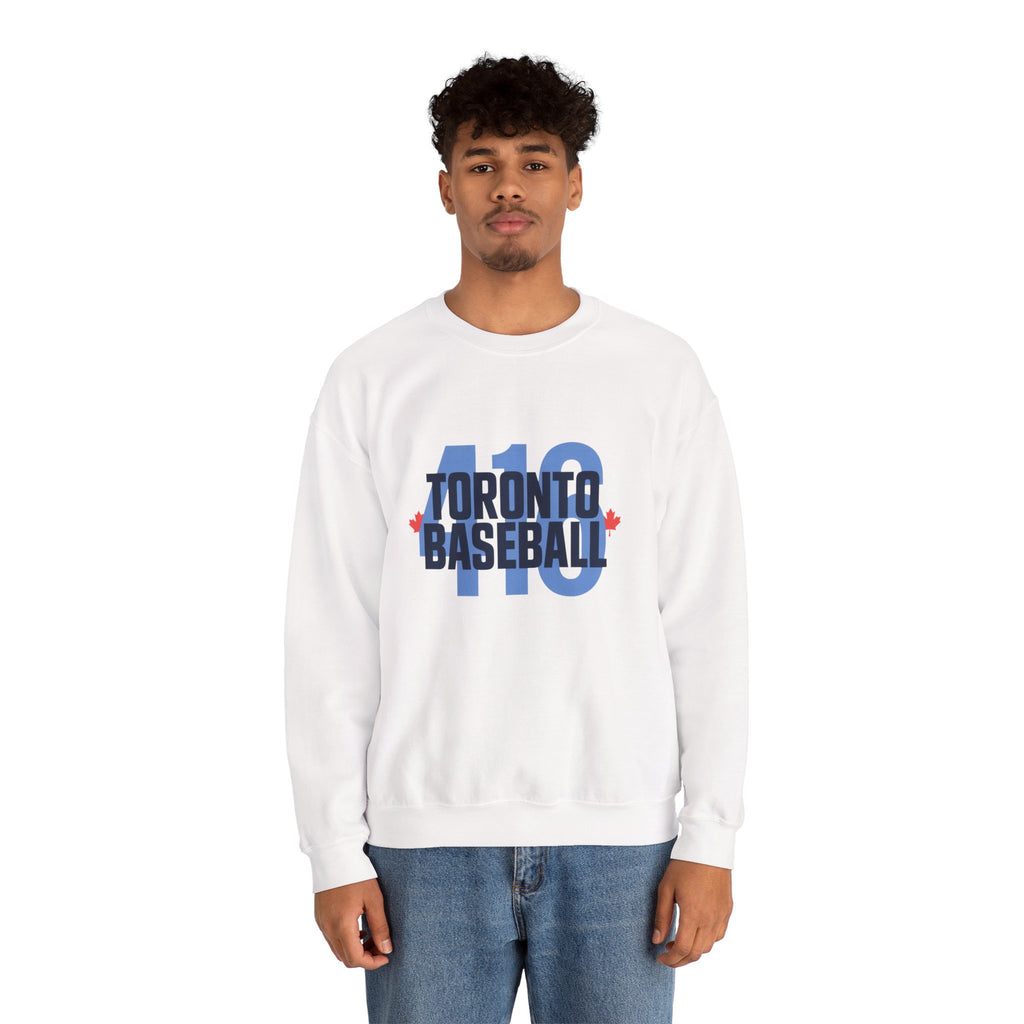 Toronto Baseball 416 Sweatshirt – Retro Toronto Blue Crewneck