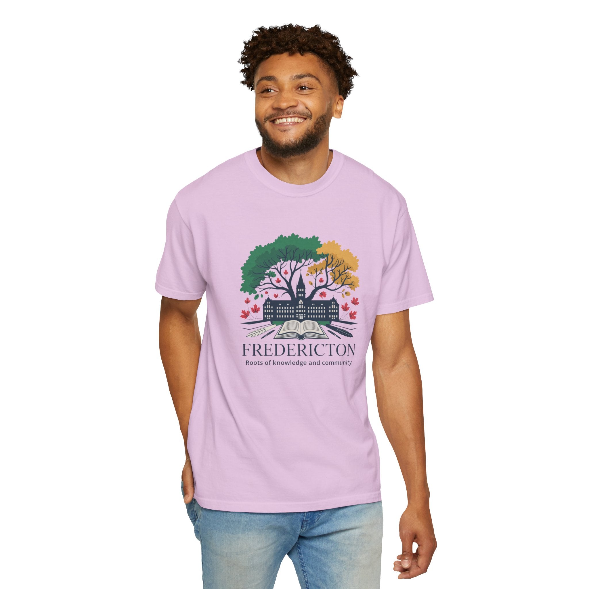 Fredericton Autumn Tree T-Shirt — City Landmark Tee