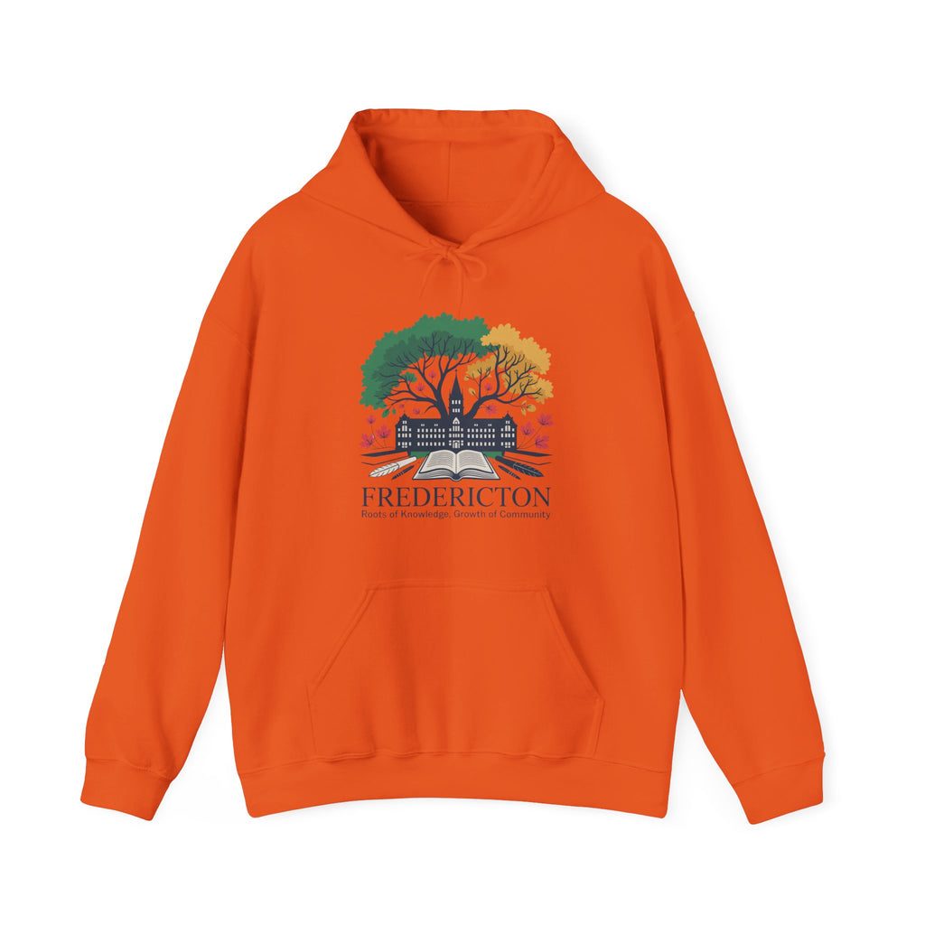 Fredericton Seasonal Tree Hoodie - Cityscape Autumn/Winter Sweatshirt