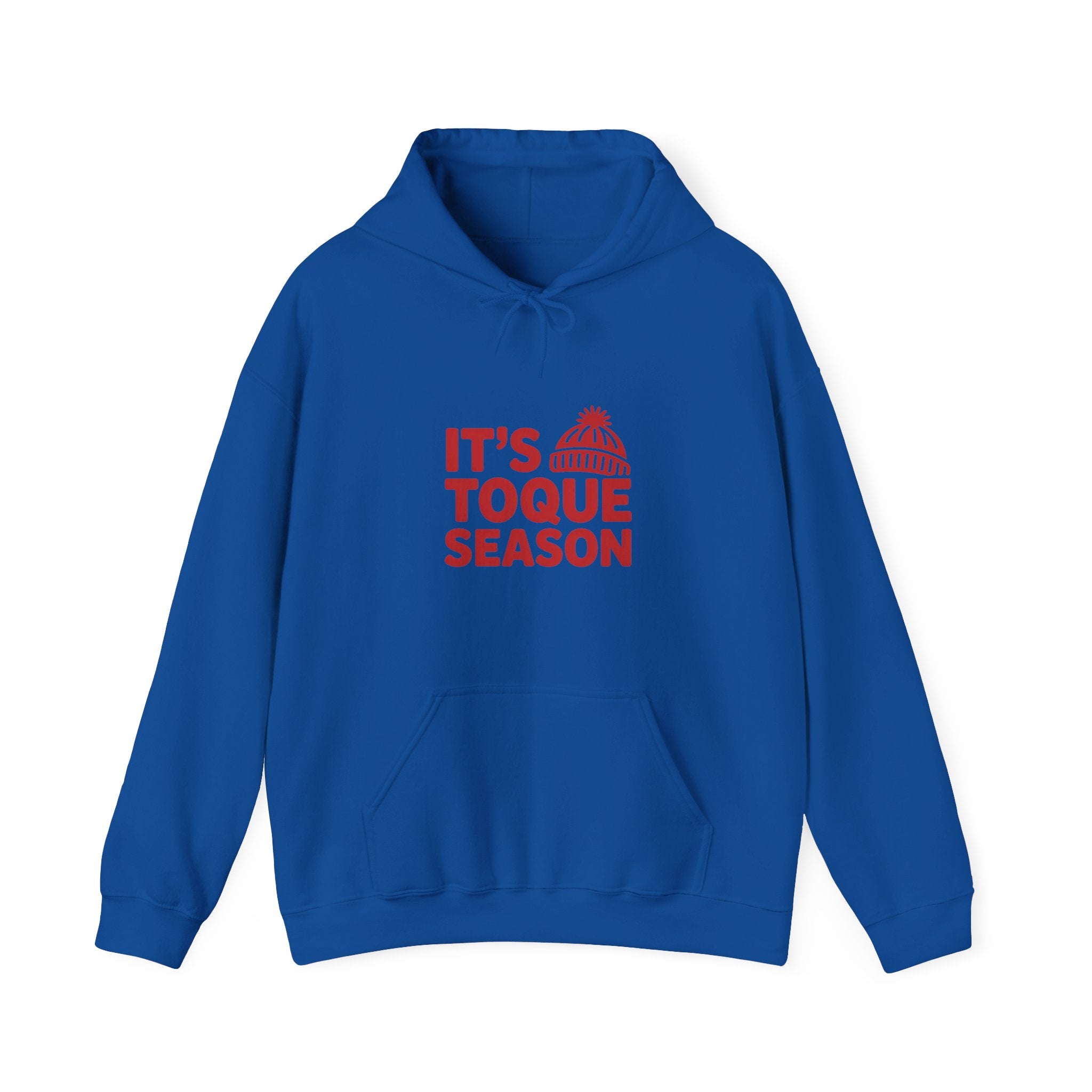 It's Toque Season Hoodie — Cozy Winter Hat Sweatshirt