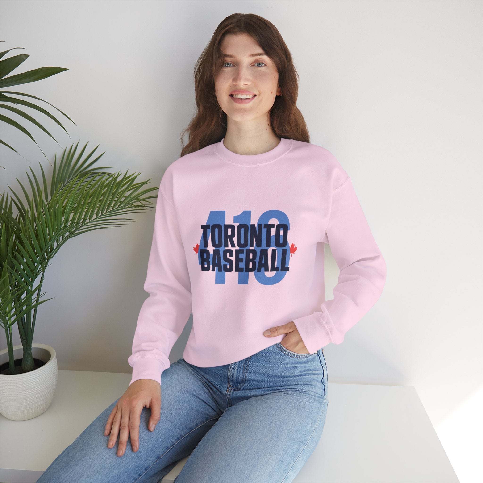 Toronto Baseball 416 Sweatshirt – Retro Toronto Blue Crewneck