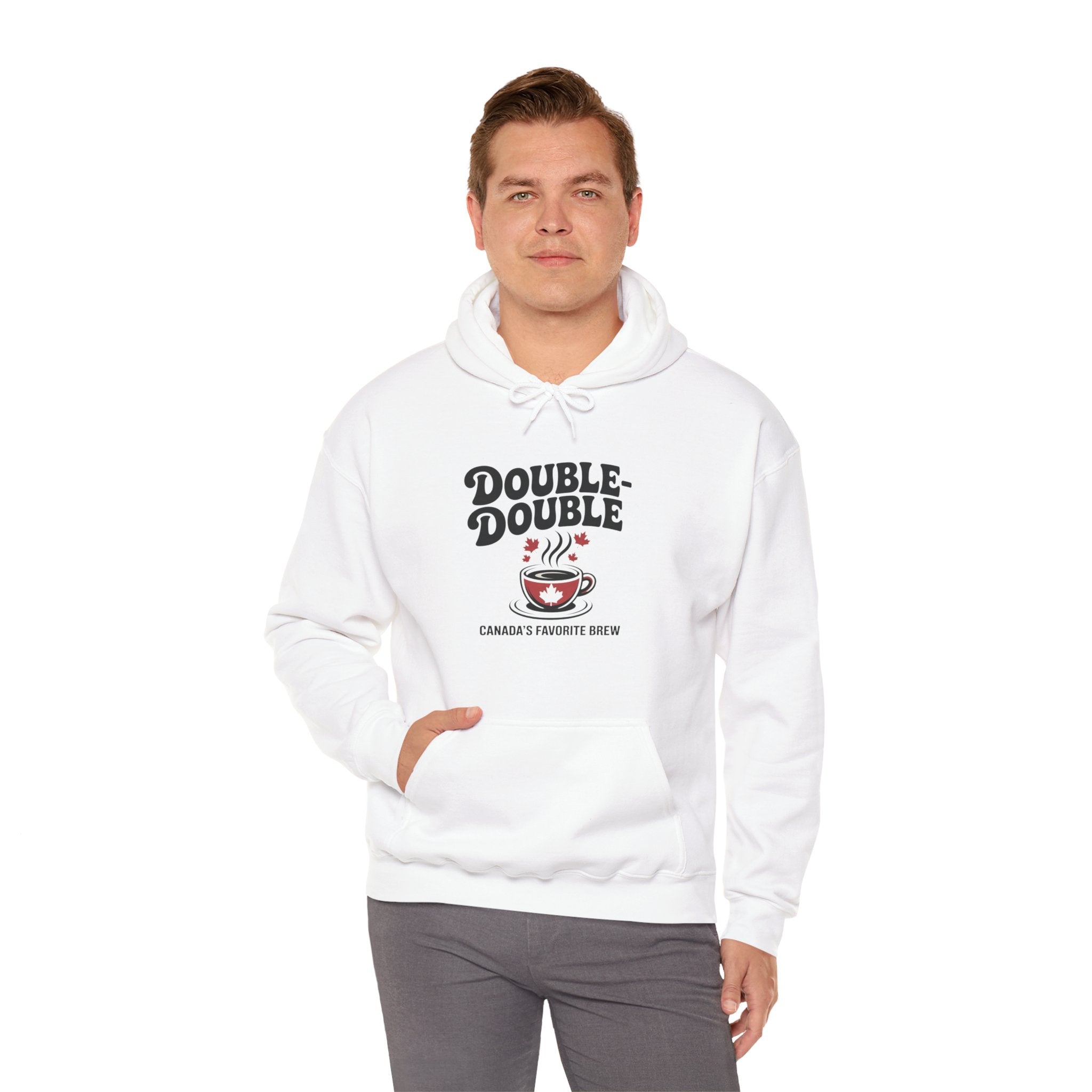 Double-Double Coffee Hoodie — Canada’s Favorite Brew Sweatshirt