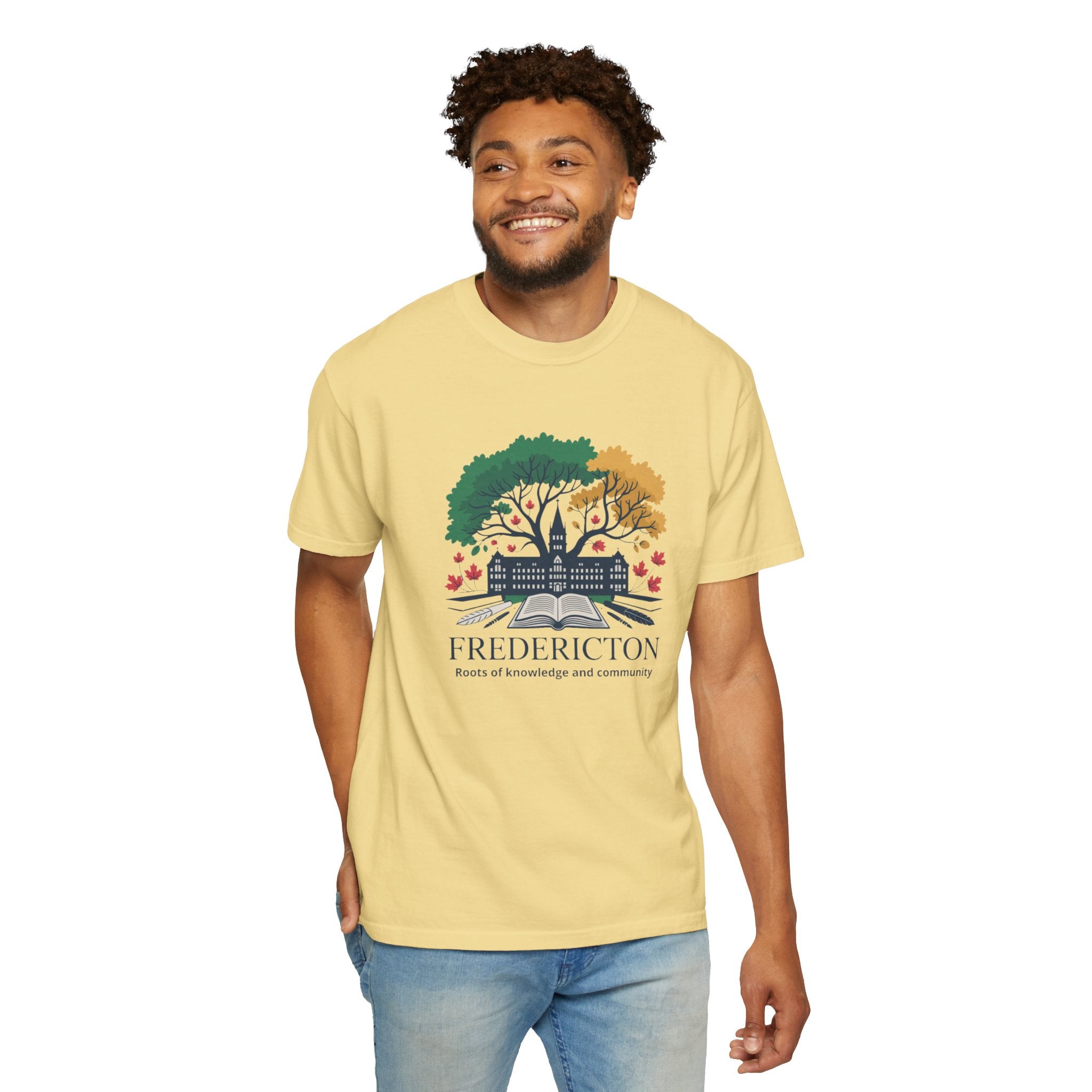 Fredericton Autumn Tree T-Shirt — City Landmark Tee