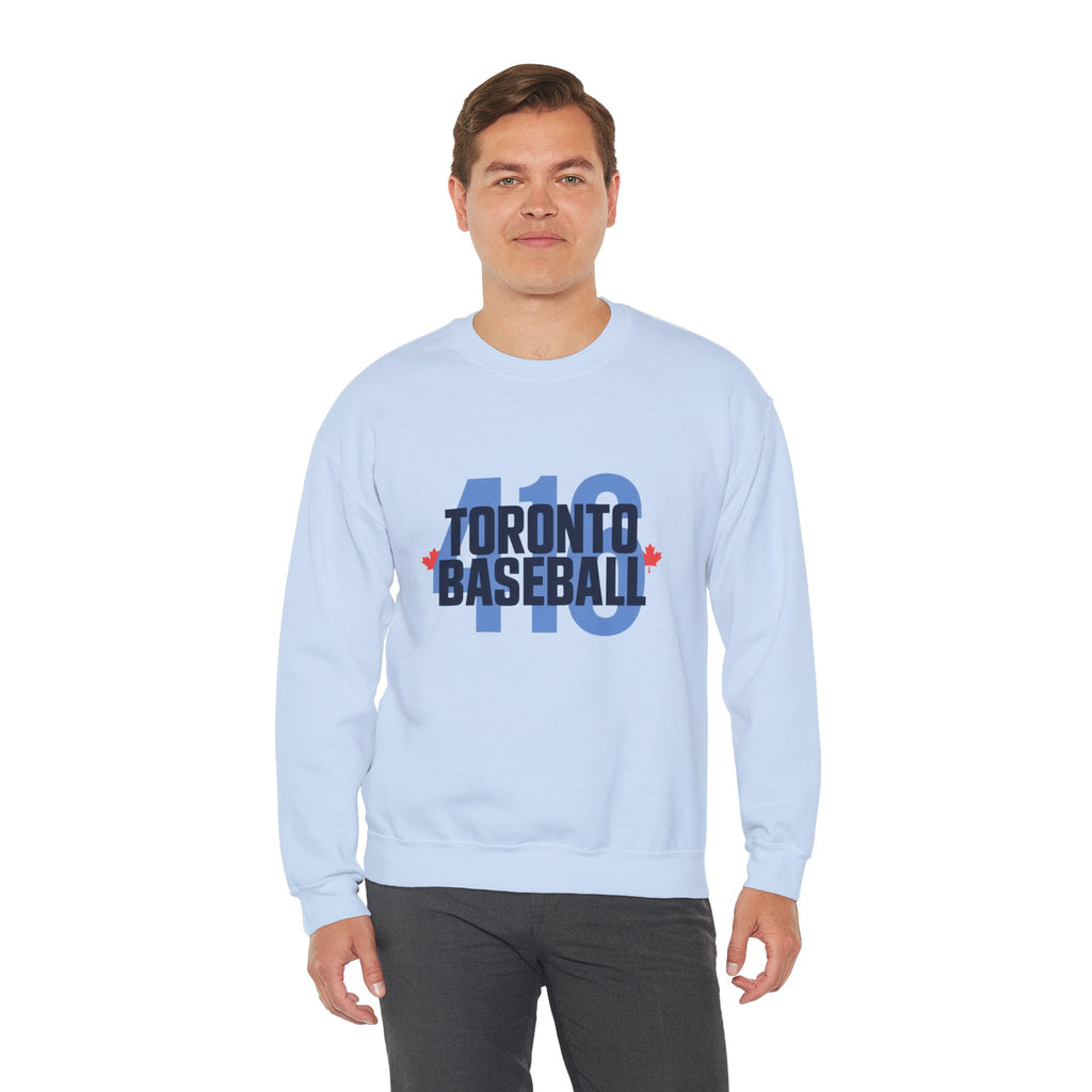 Toronto Baseball 416 Sweatshirt – Retro Toronto Blue Crewneck