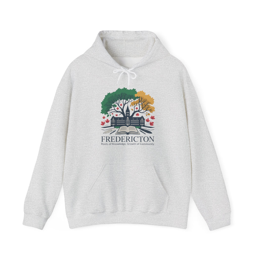 Fredericton Seasonal Tree Hoodie - Cityscape Autumn/Winter Sweatshirt