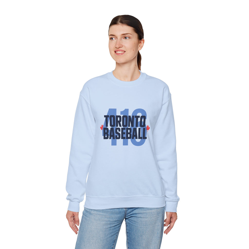 Toronto Baseball 416 Sweatshirt – Retro Toronto Blue Crewneck