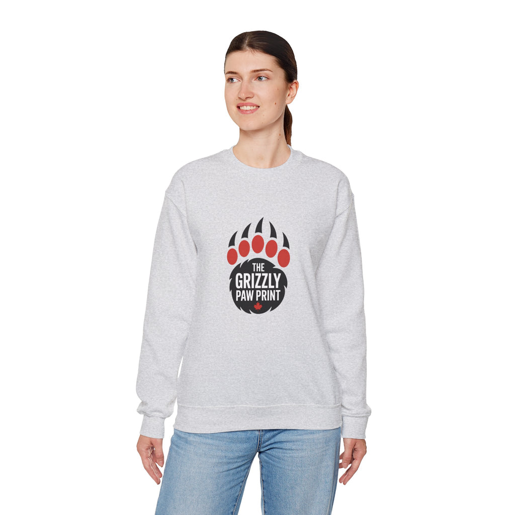 The Grizzly Paw Print Logo Crewneck - Sweatshirt