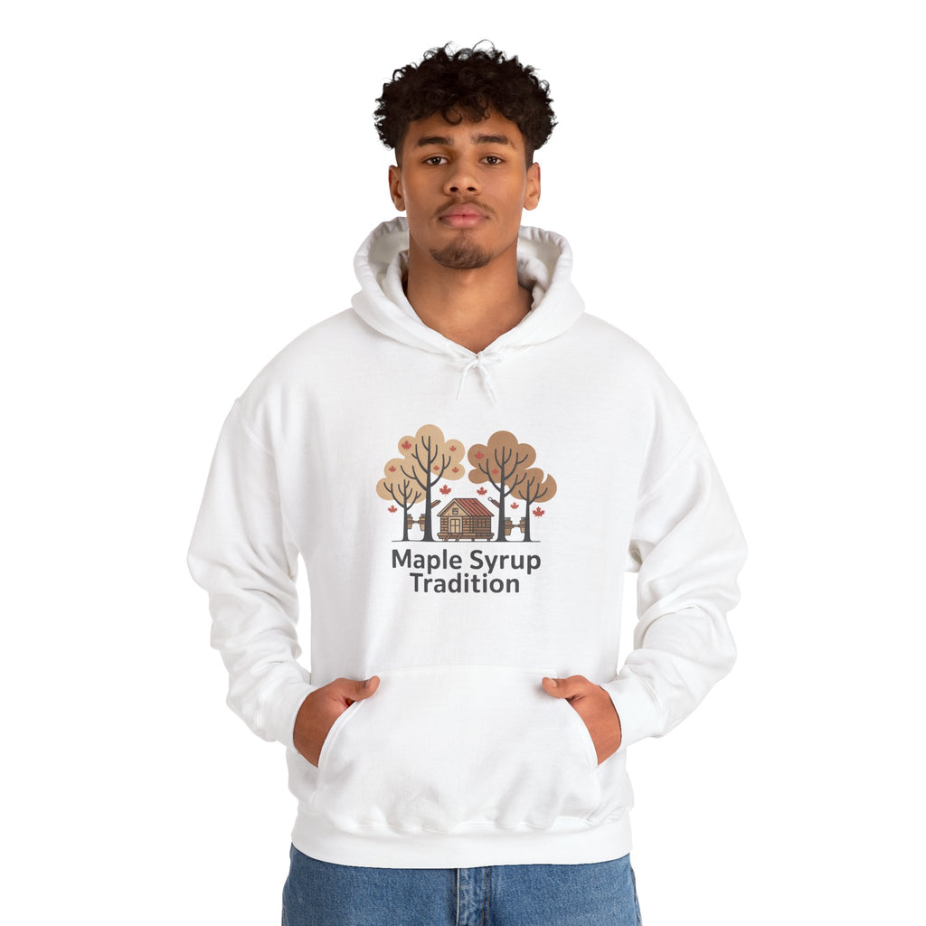 Maple Syrup Tradition Hoodie — Cozy Fall Cabin Sweatshirt