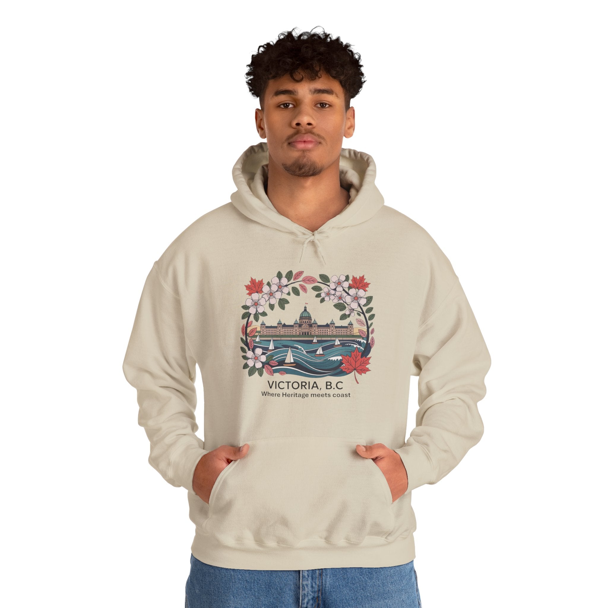 Victoria B.C. Art Design -  Hoodie