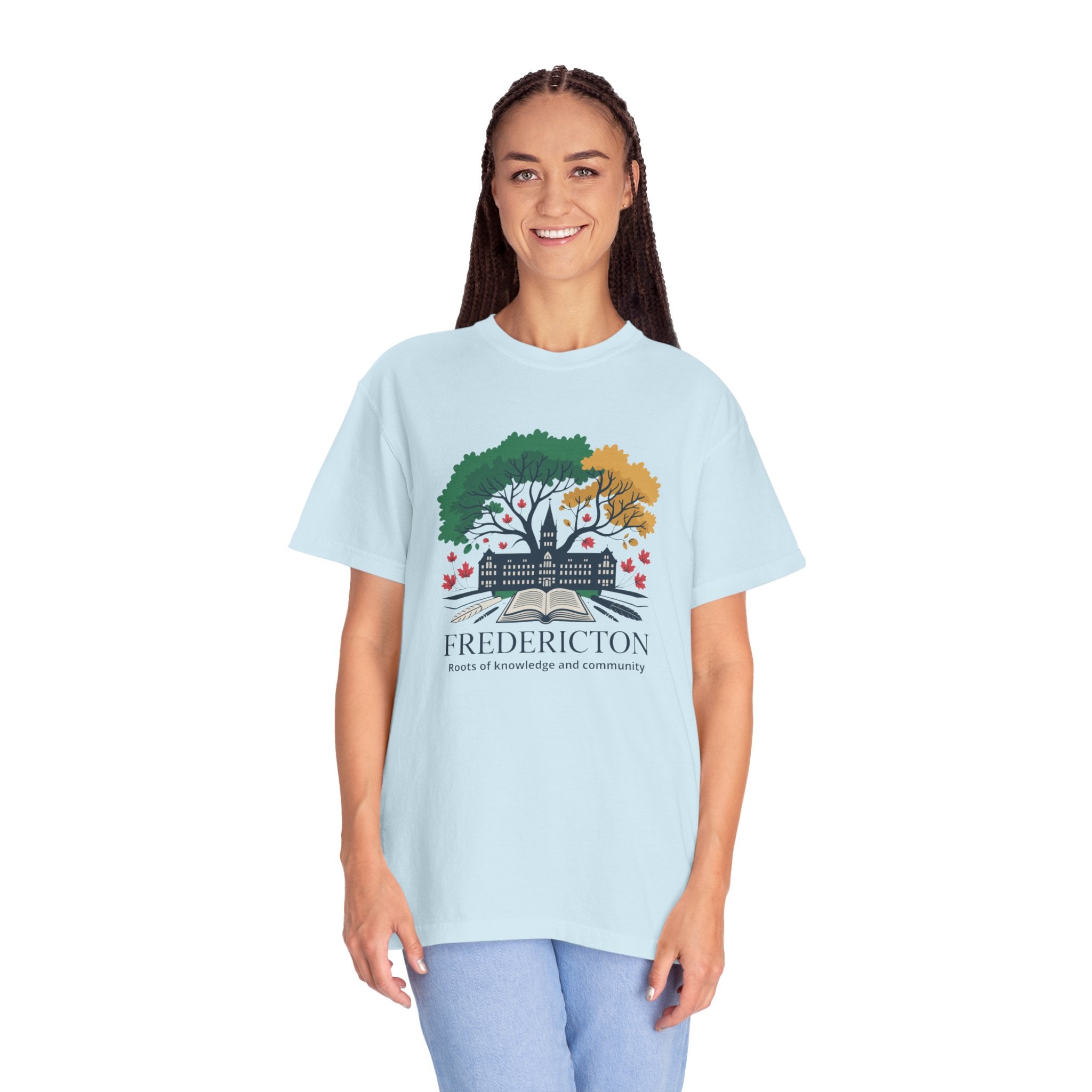Fredericton Autumn Tree T-Shirt — City Landmark Tee