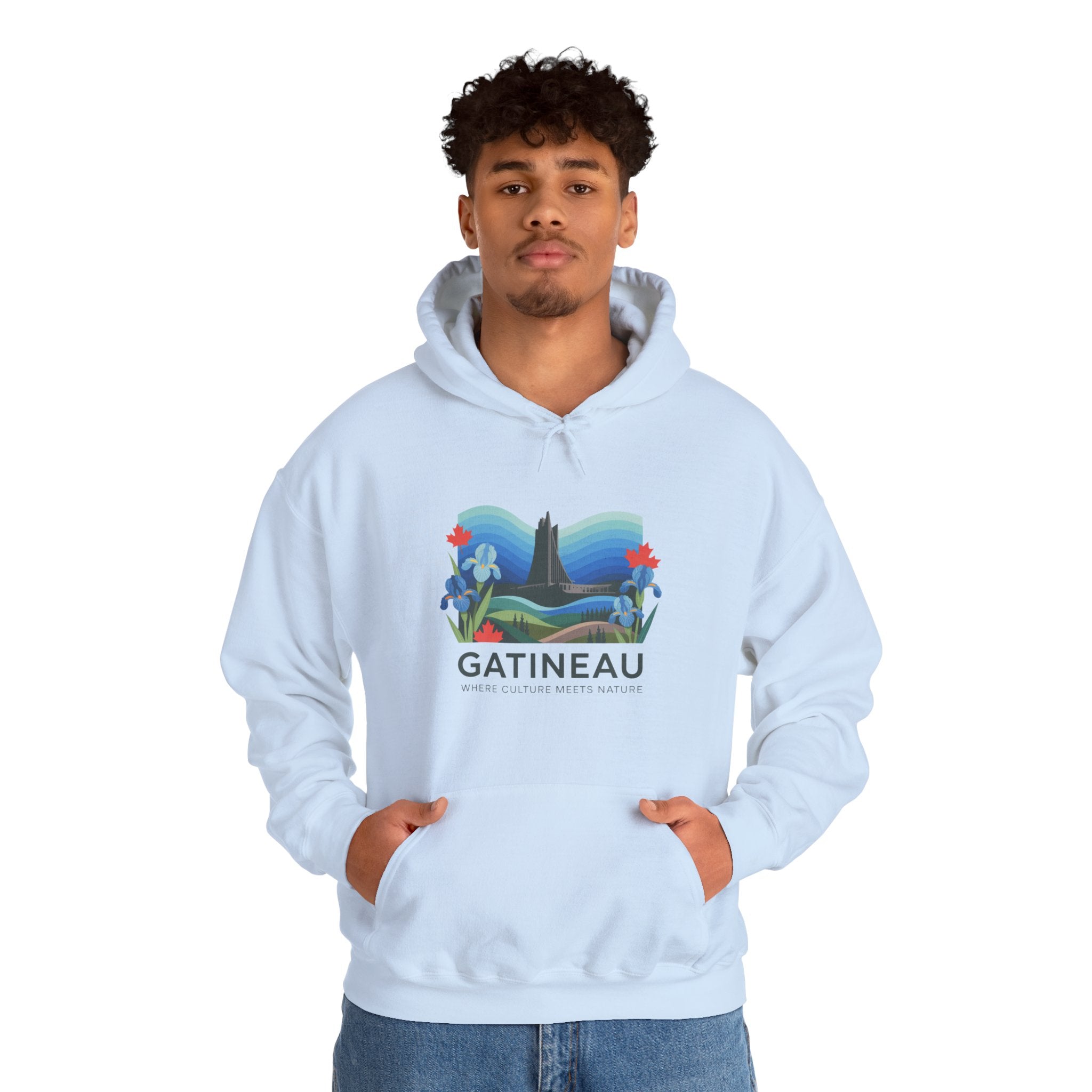 Gatineau Scenic Hoodie — Nature Park Landscape Graphic Sweatshirt