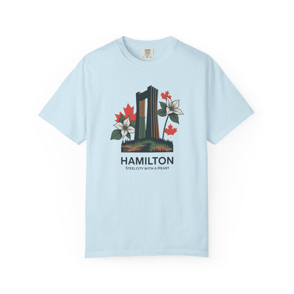 Hamilton Landmark Tee — 'Steel City with a Heart' Graphic T-Shirt
