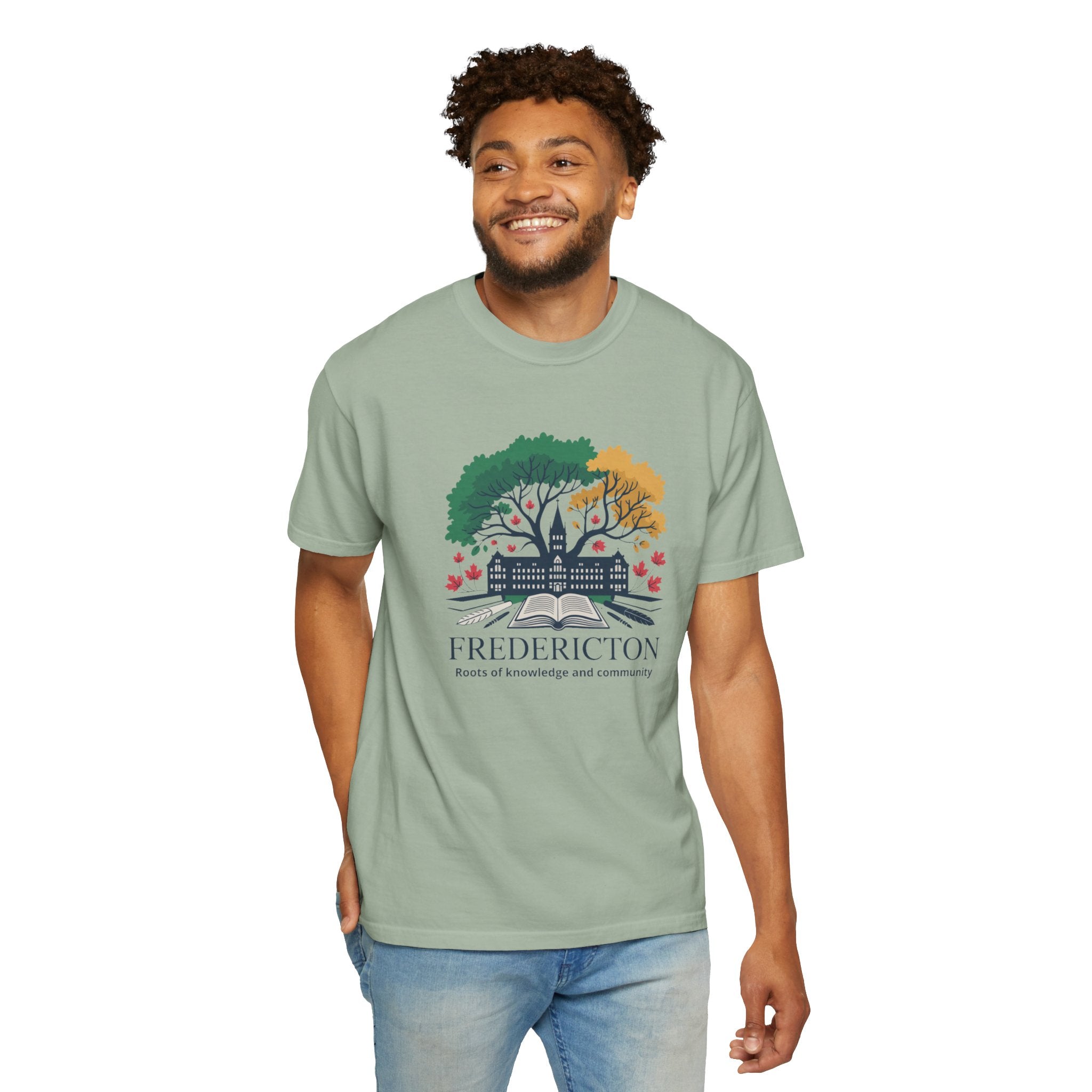 Fredericton Autumn Tree T-Shirt — City Landmark Tee