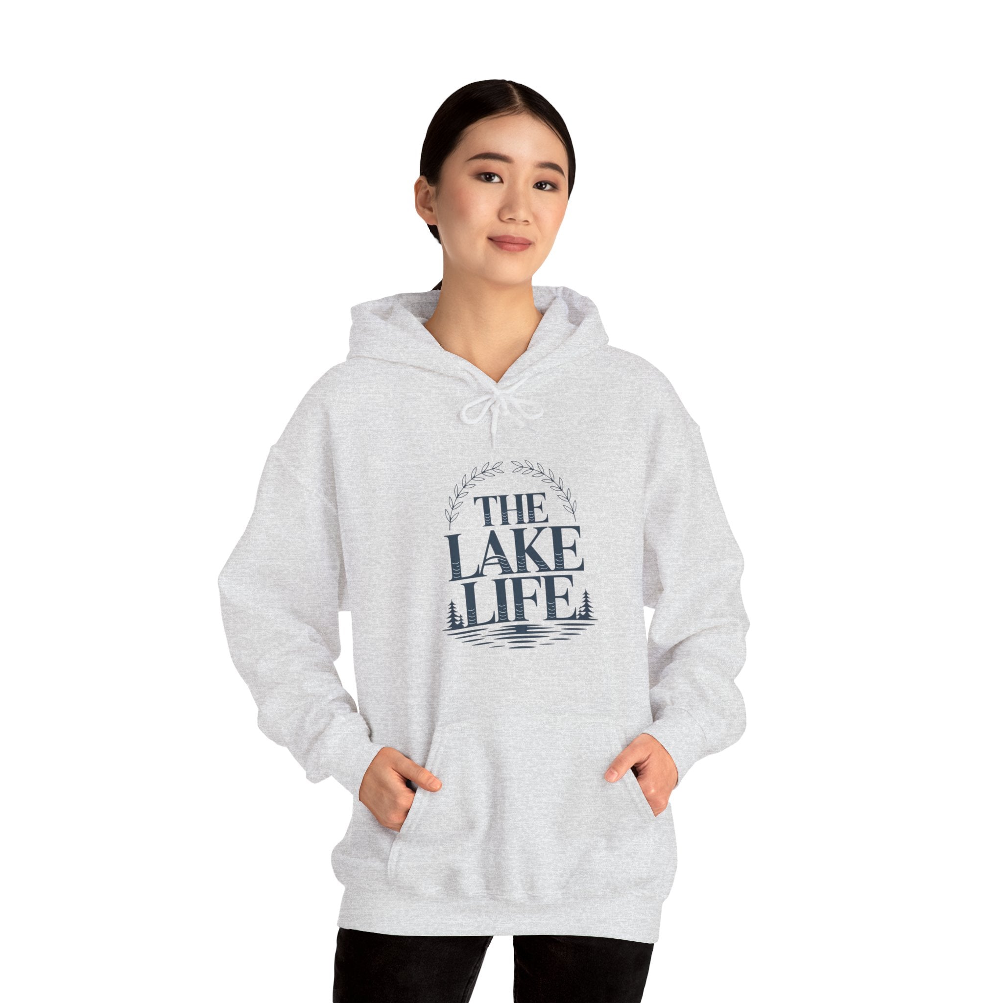 Lake Life Hoodie — "The Lake Life" Cozy Outdoor Cabin Hoodie