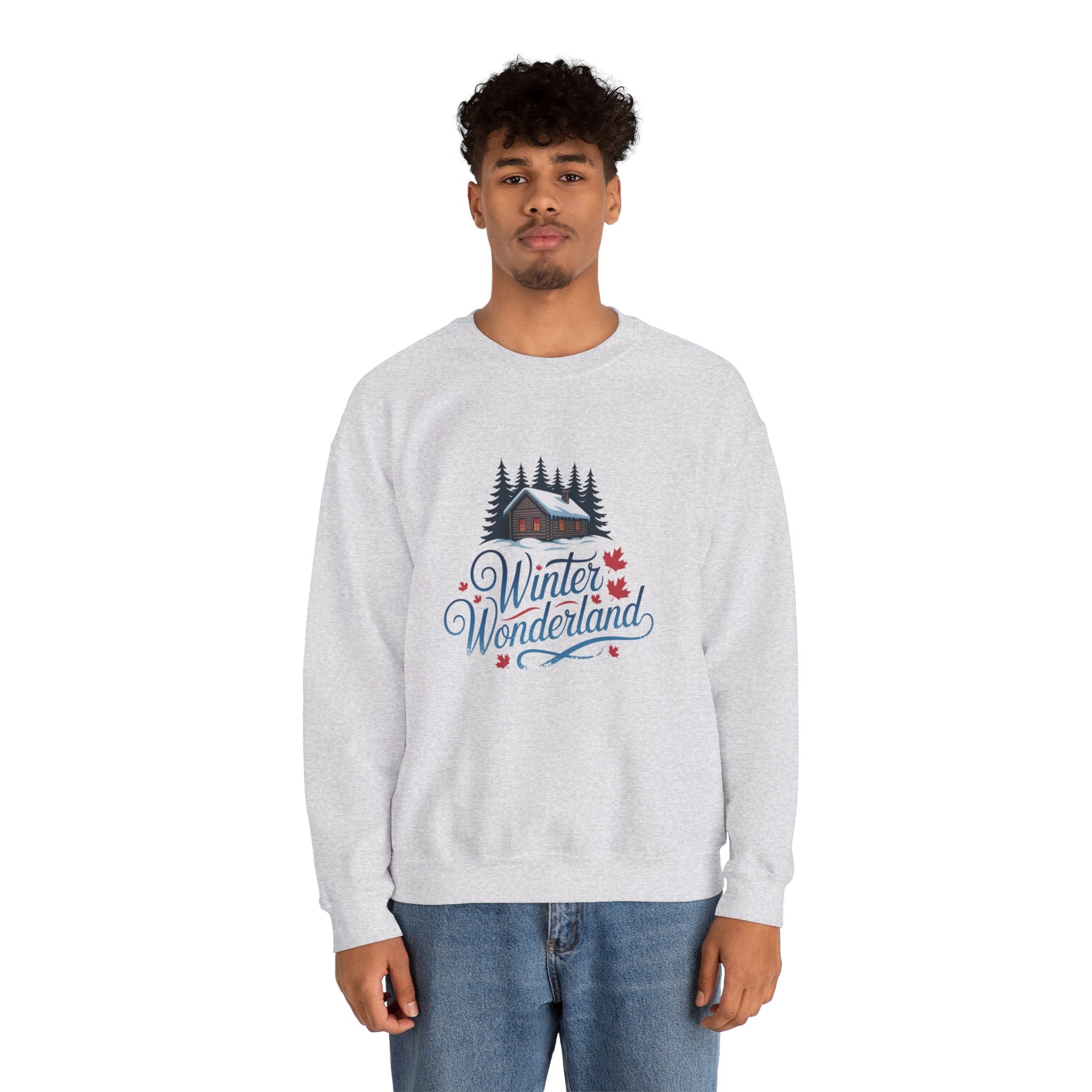Winter Wonderland Sweatshirt — Cozy Cabin Holiday Crewneck