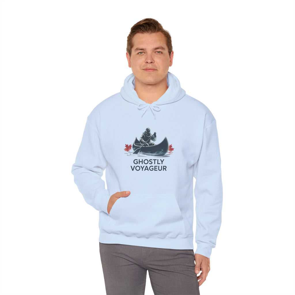 Ghostly Voyageur Canoe Hoodie