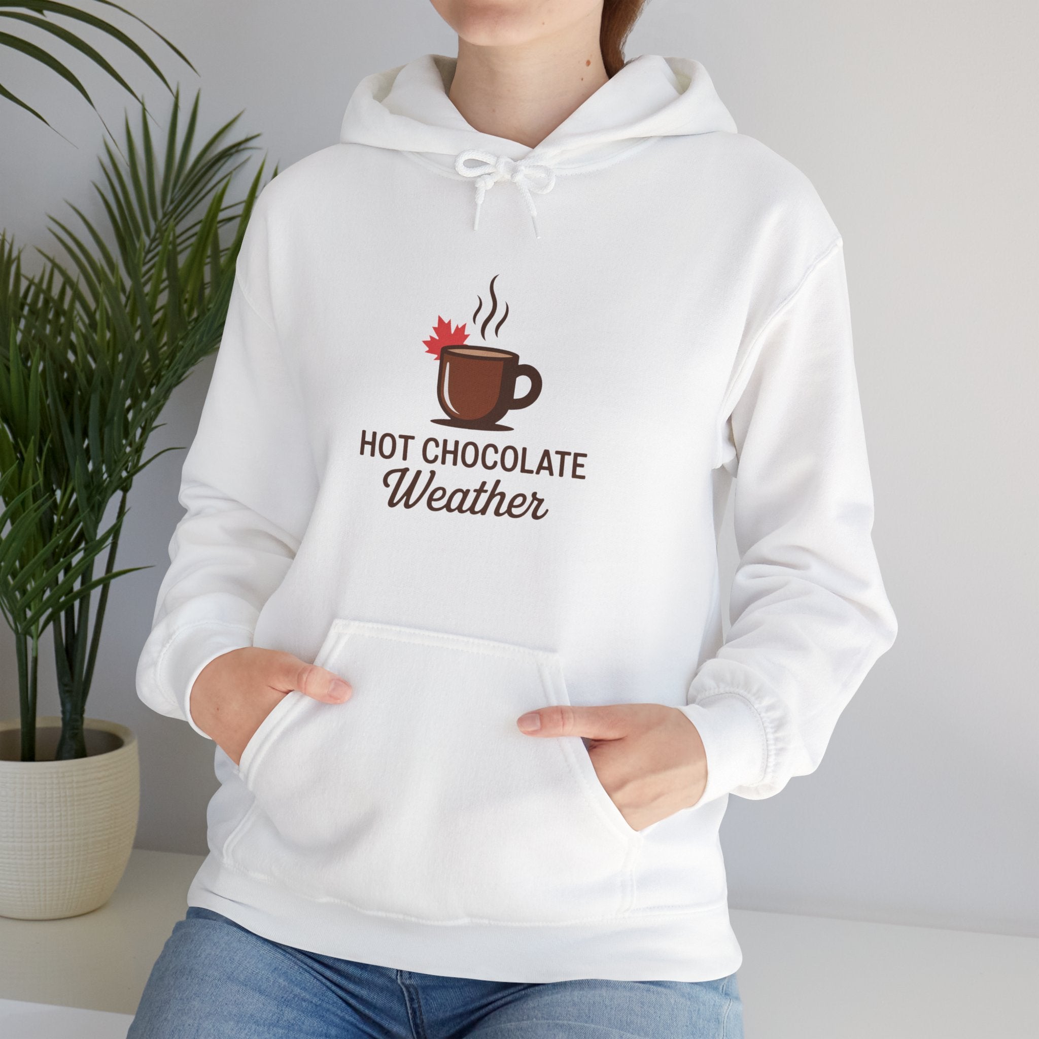 Hot Chocolate Weather Hoodie — Cozy Winter Cocoa Sweatshirt