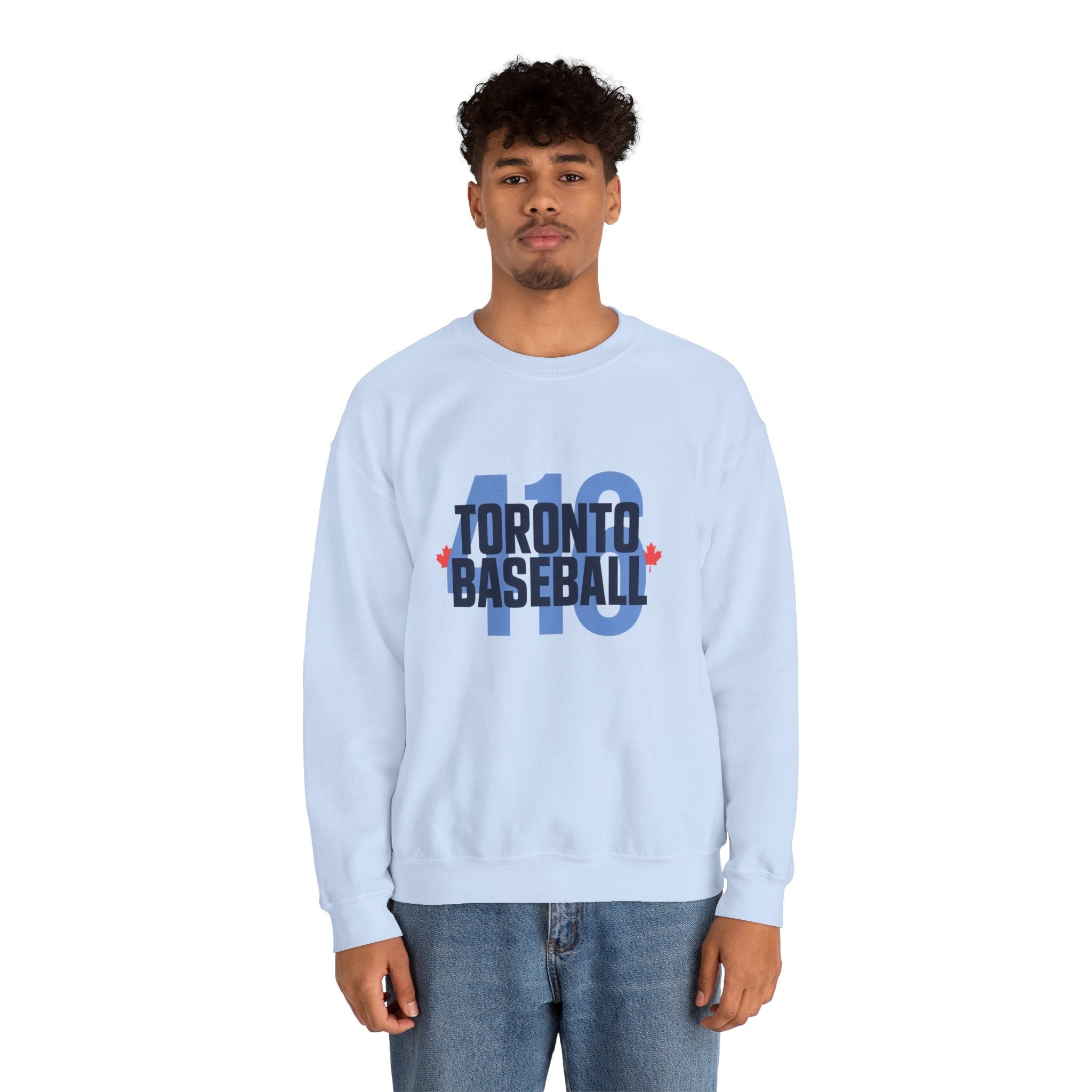 Toronto Baseball 416 Sweatshirt – Retro Toronto Blue Crewneck