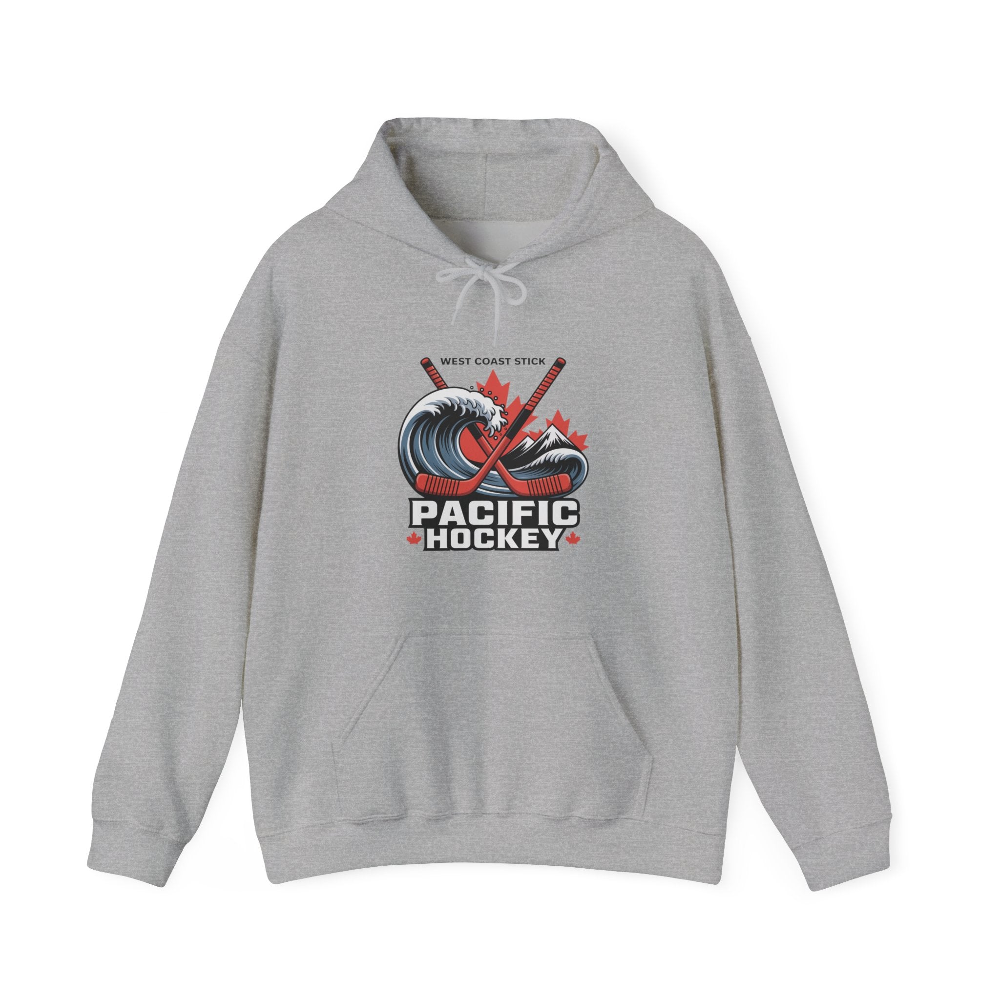 Pacific Hockey Hoodie — West Coast Waves Hockey Logo Pullover