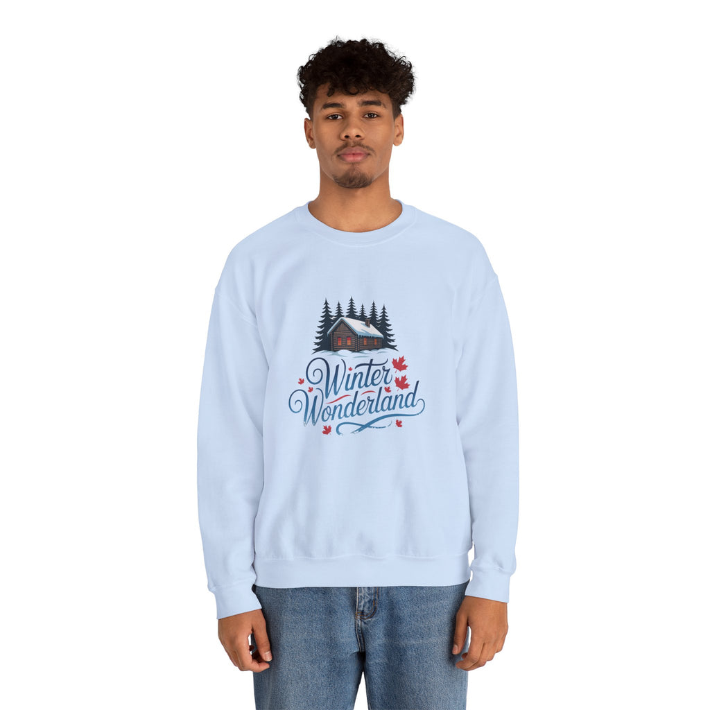 Winter Wonderland Sweatshirt — Cozy Cabin Holiday Crewneck