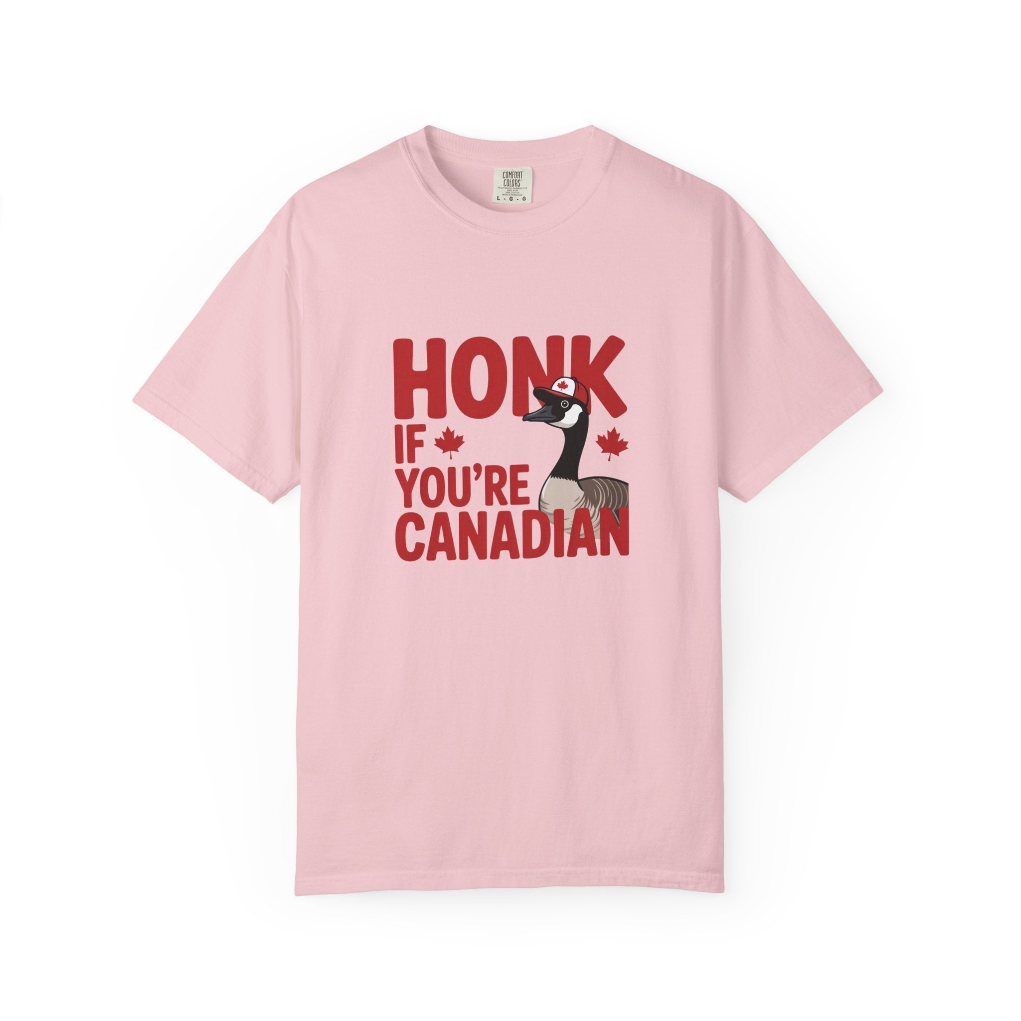 Honk If You’re Canadian T-Shirt — Funny Canada Goose Pride Tee