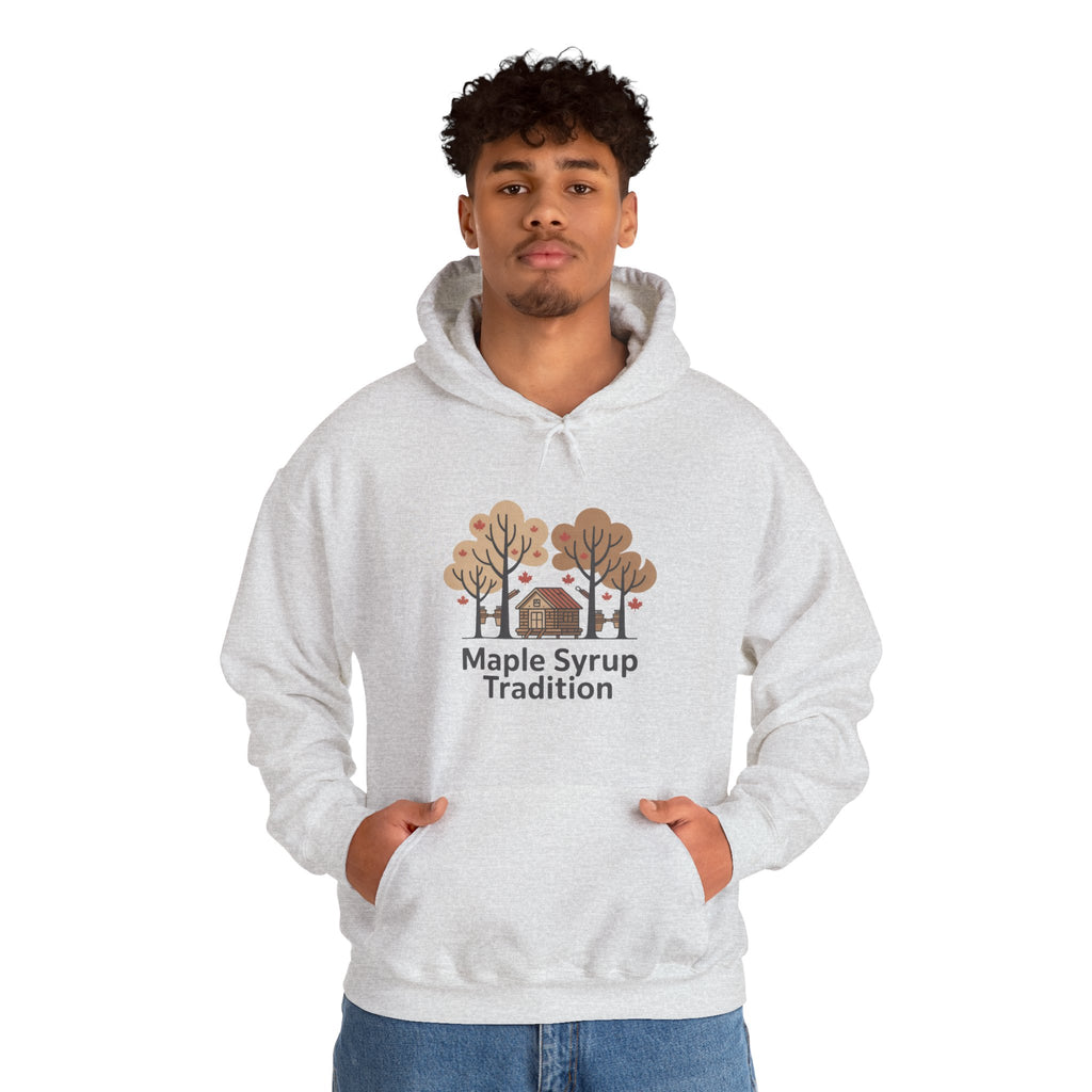 Maple Syrup Tradition Hoodie — Cozy Fall Cabin Sweatshirt