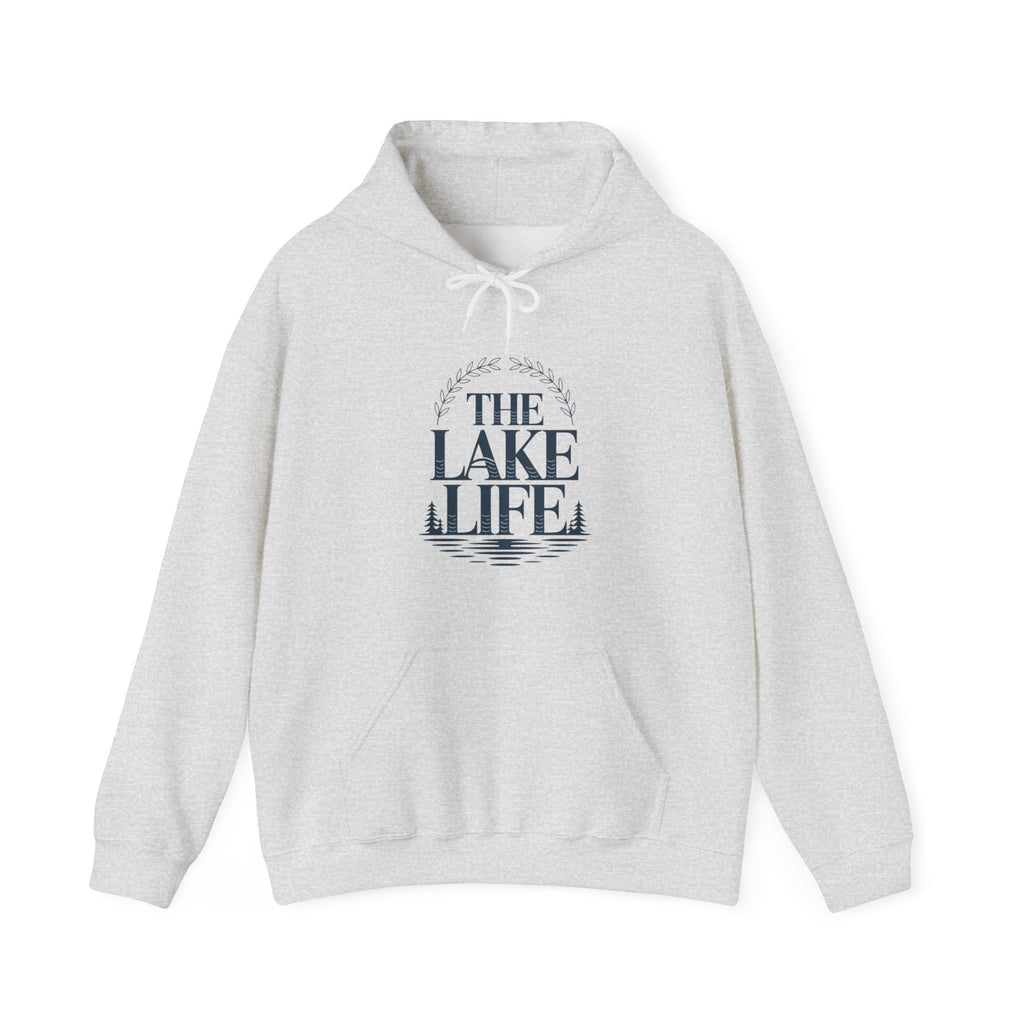 Lake Life Hoodie — "The Lake Life" Cozy Outdoor Cabin Hoodie