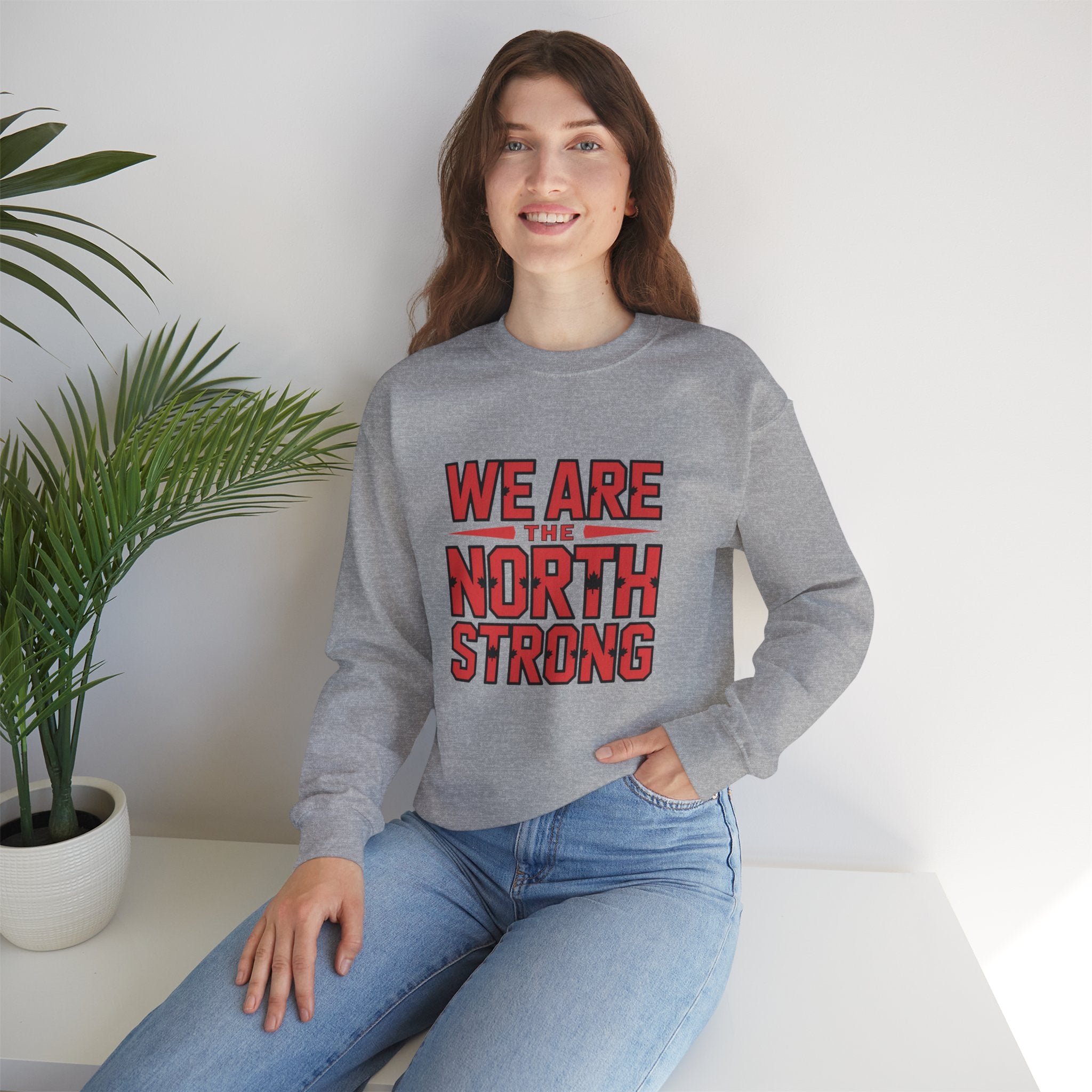 We Are The North Strong Crewneck Sweatshirt