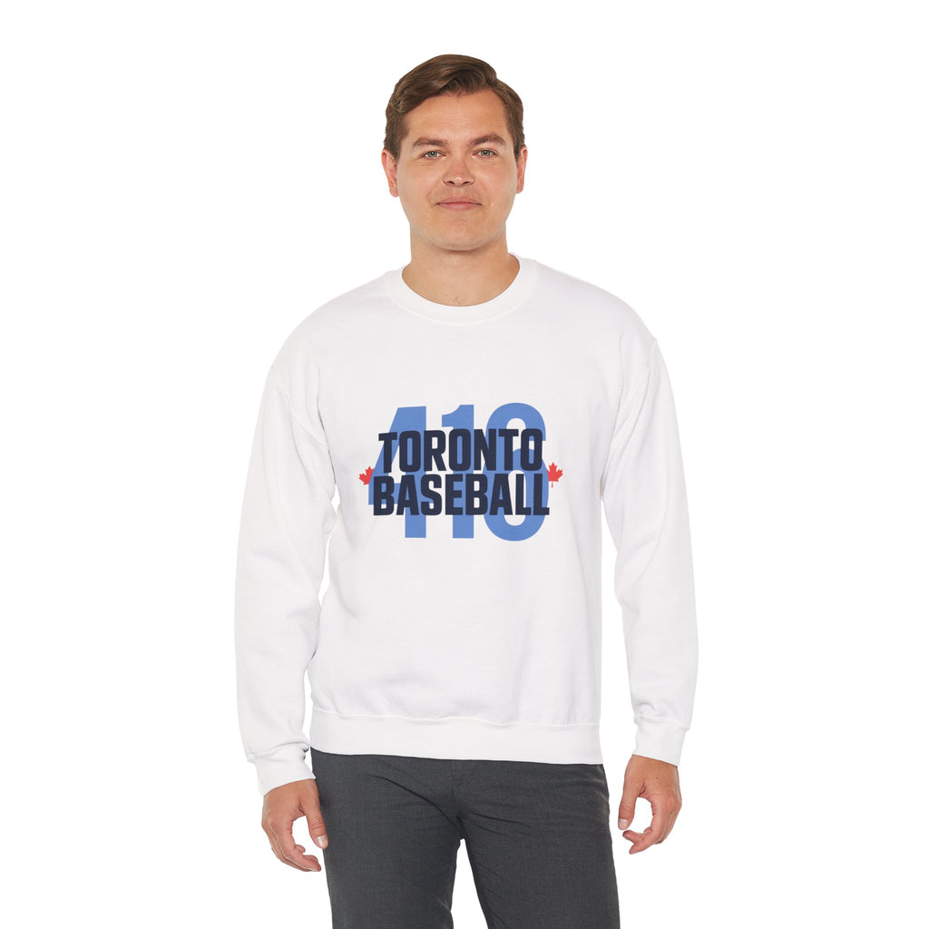 Toronto Baseball 416 Sweatshirt – Retro Toronto Blue Crewneck