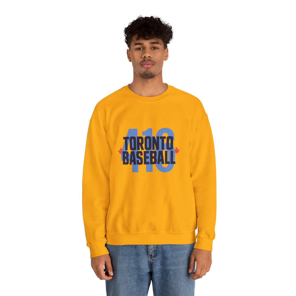 Toronto Baseball 416 Sweatshirt – Retro Toronto Blue Crewneck