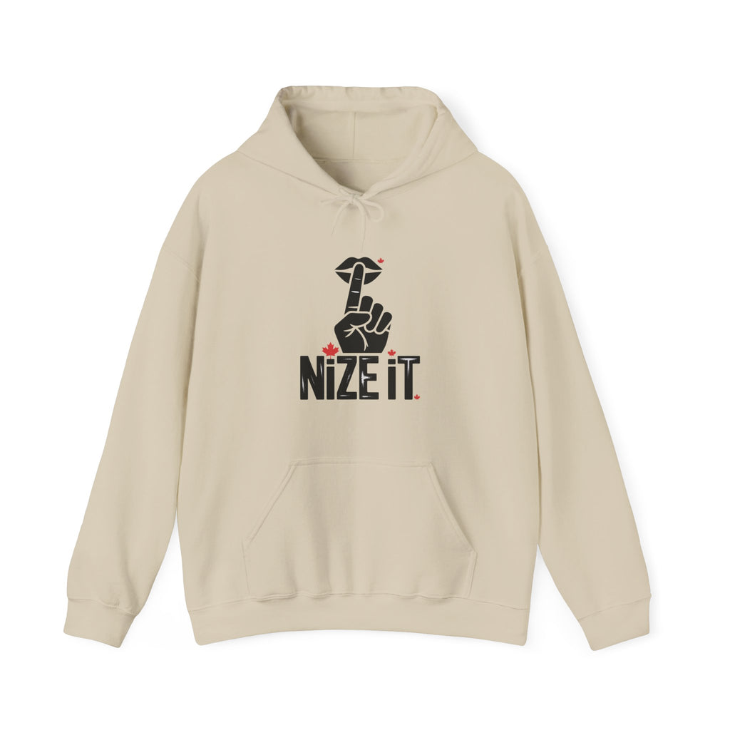 'NiZe iT' Peace Hand Graphic Pullover Hoodie