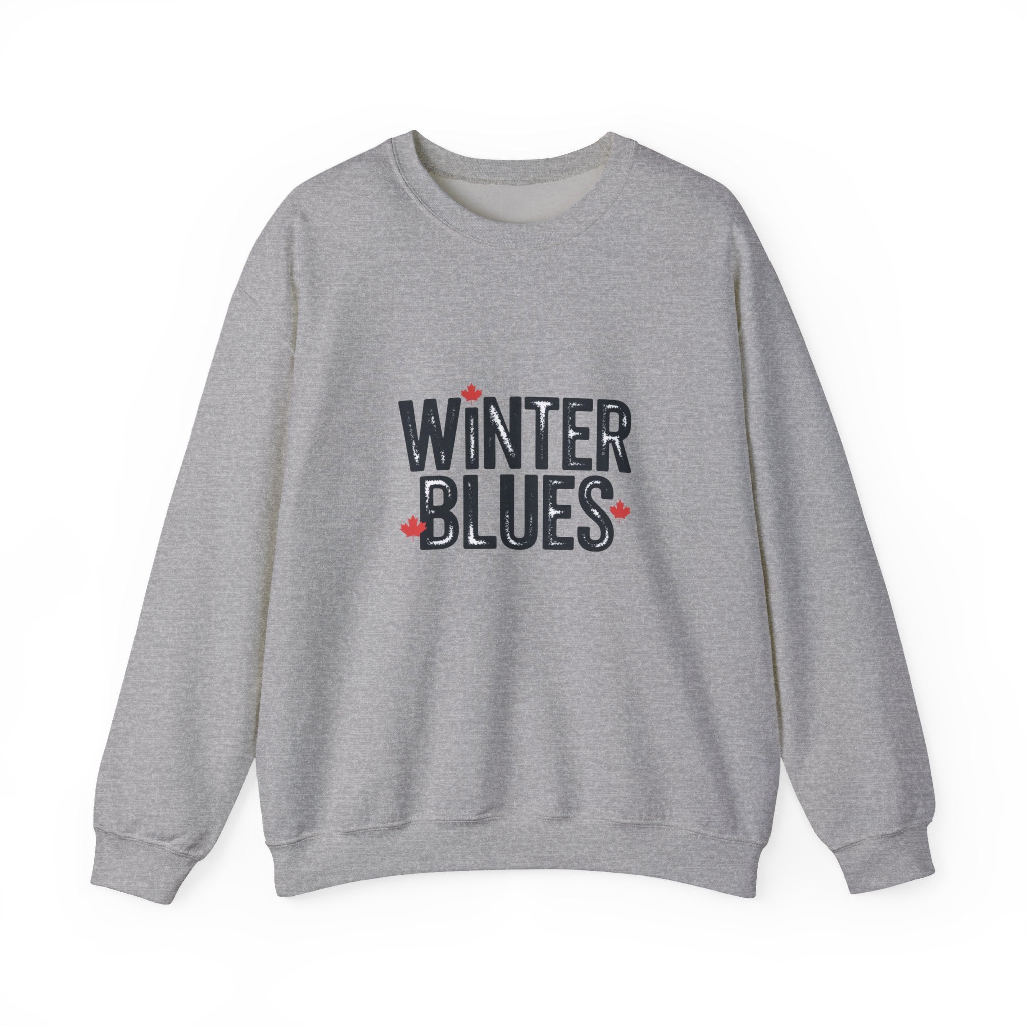 Winter Blues Sweatshirt — Cozy Seasonal Crewneck with Playful Text