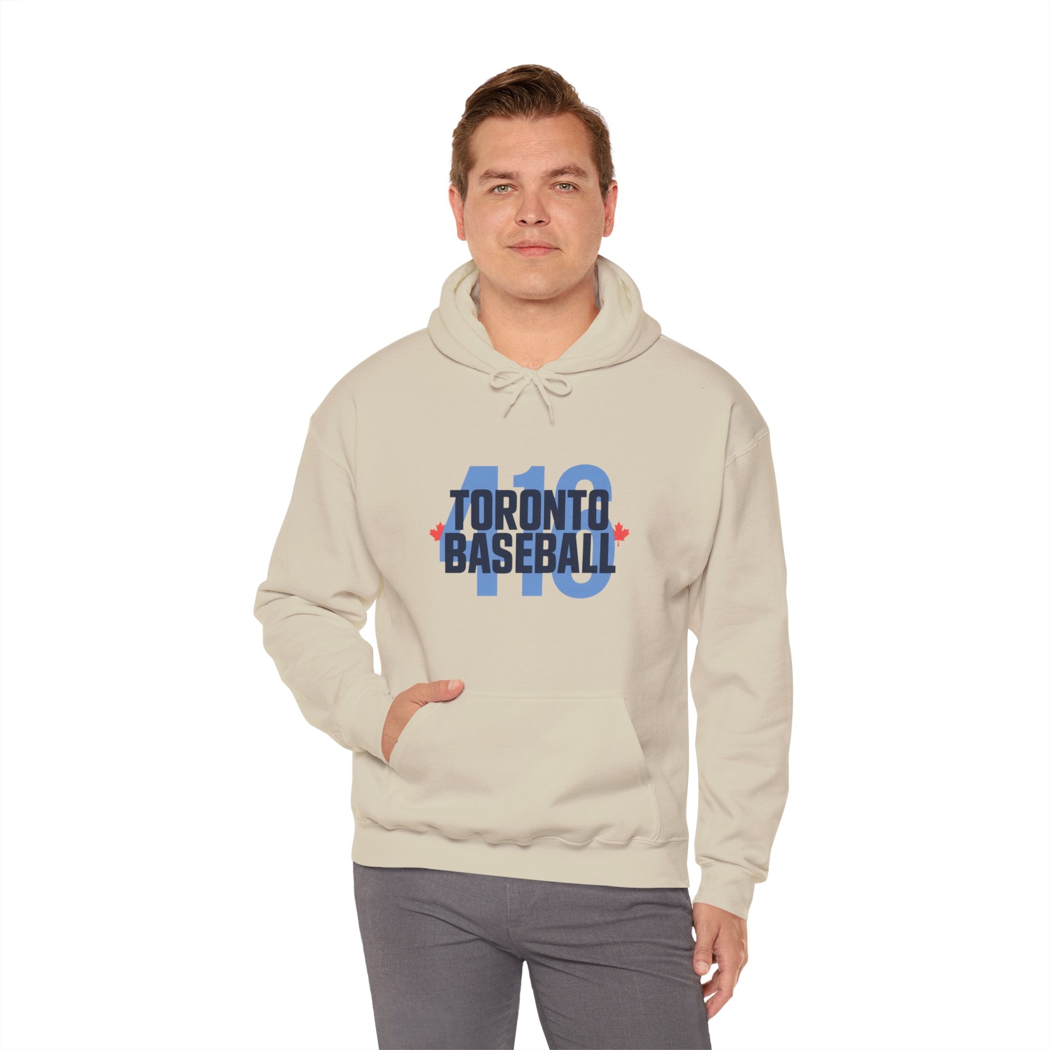 Toronto Baseball 416 Hoodie — Canada City Pride Sweatshirt